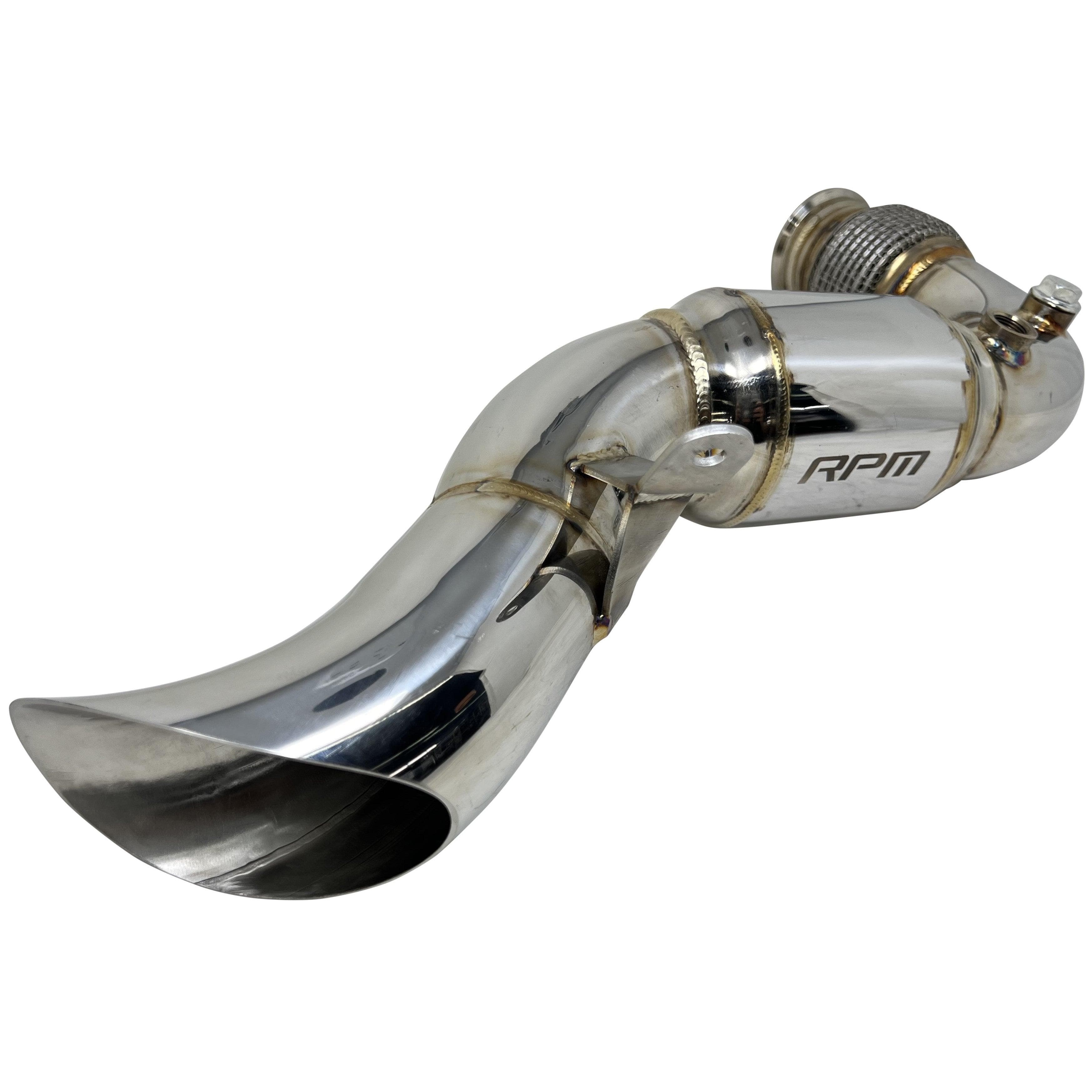 Photo of Turbo Back 3" Full Race / Drag Pipe With Muffler - Can Am X3 by RPM SXS - Premium Exhaust Systems & Components for UTVs / Side by Sides