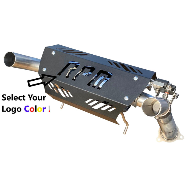 RPM SxS RZR XPT E-Valve Muffler - Dual Tip Captains Choice Exhaust- 2016-2023 XPT XP Turbo S - R1 Industries