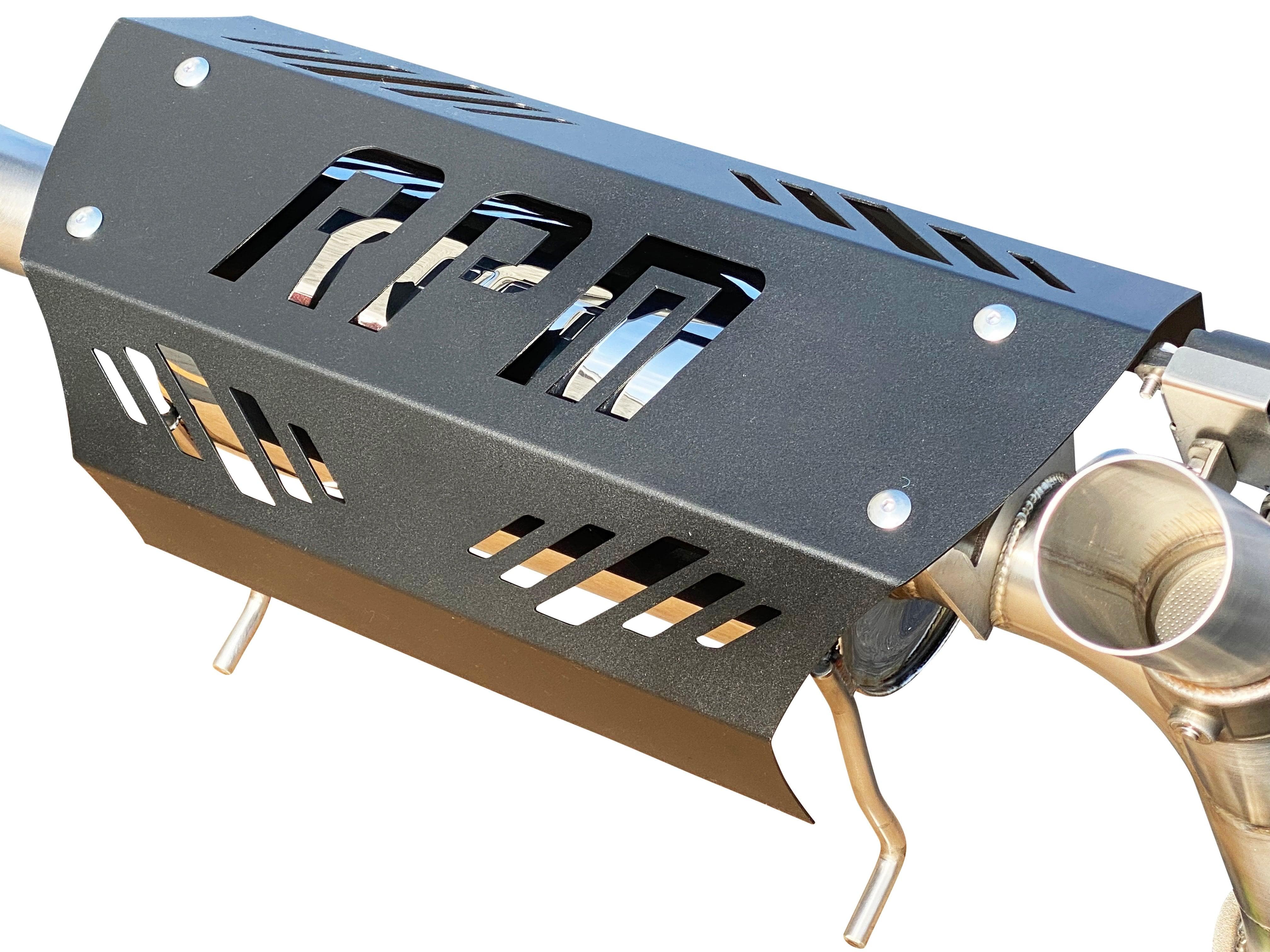 Photo of RPM SxS E-Valve Muffler - Dual Tip Captains Choice Exhaust - XPT XP Turbo S - 2016-2023 by RPM SXS - Premium Exhaust Systems & Components for UTVs / Side by Sides