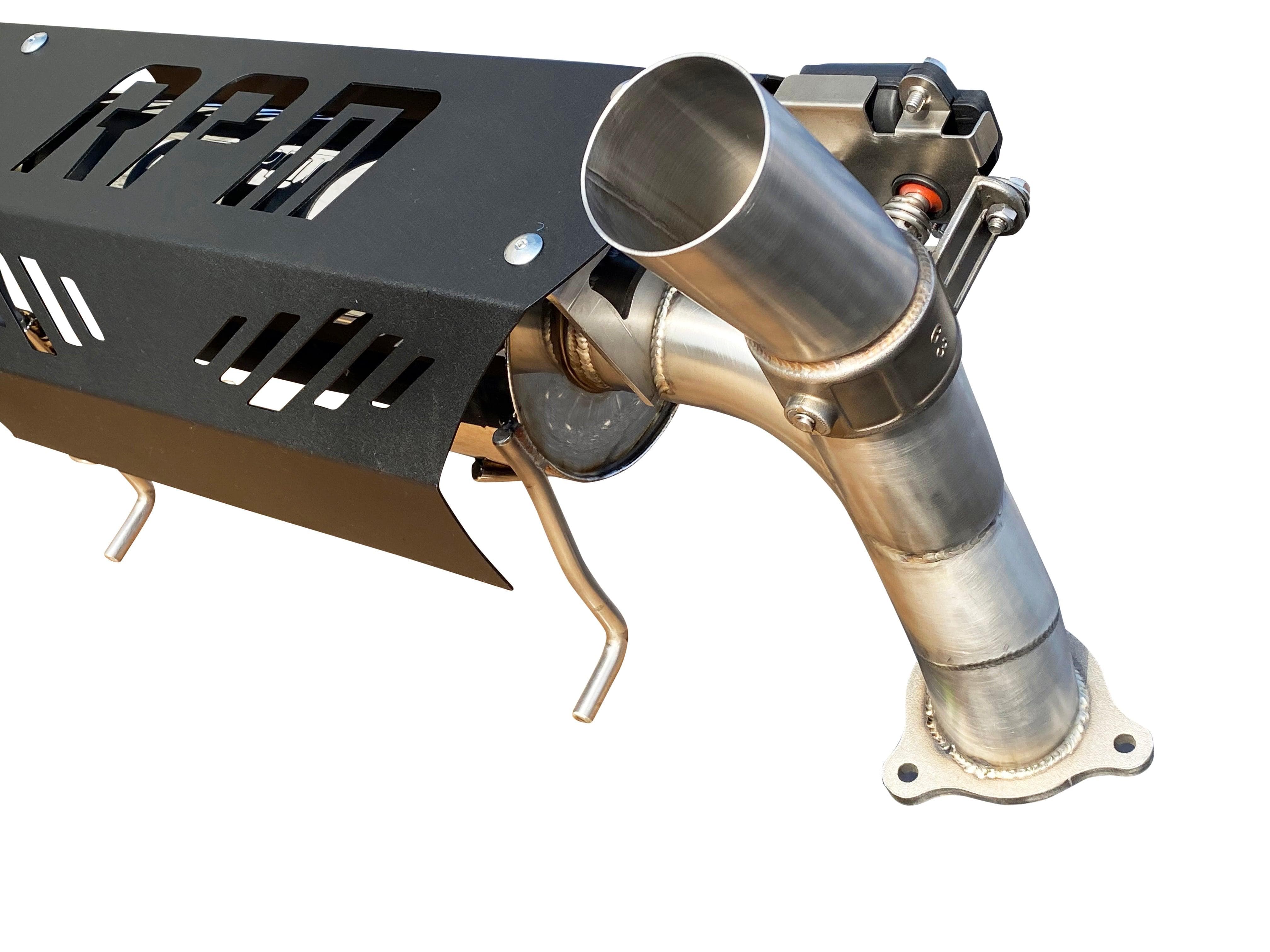 Photo of RPM SxS E-Valve Muffler - Dual Tip Captains Choice Exhaust - XPT XP Turbo S - 2016-2023 by RPM SXS - Premium Exhaust Systems & Components for UTVs / Side by Sides