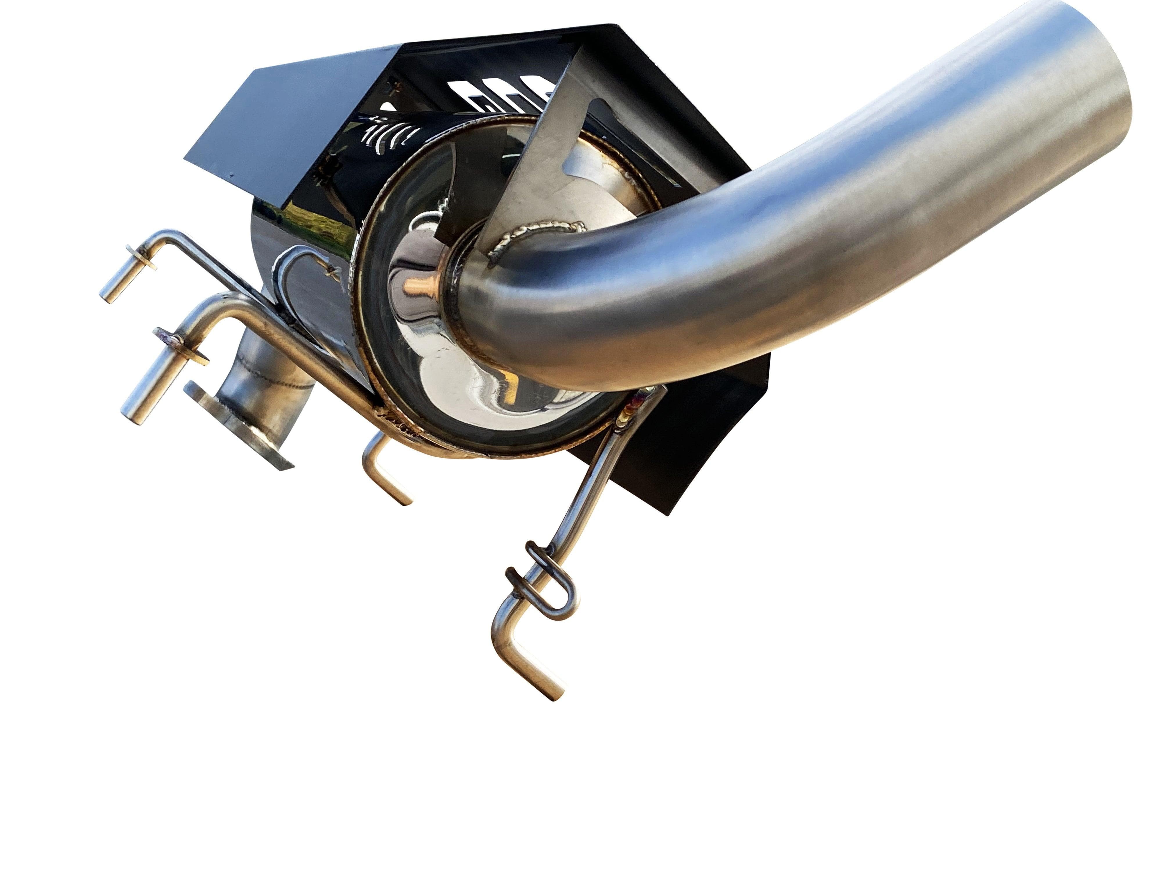 Photo of RPM SxS E-Valve Muffler - Dual Tip Captains Choice Exhaust - XPT XP Turbo S - 2016-2023 by RPM SXS - Premium Exhaust Systems & Components for UTVs / Side by Sides