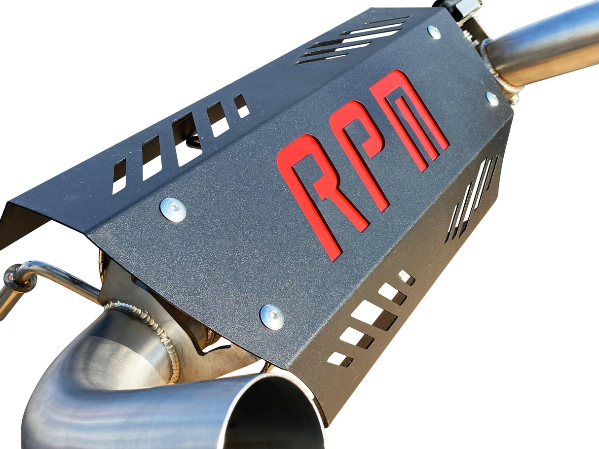 RPM SxS RZR XPT E-Valve Muffler - Dual Tip Captains Choice Exhaust- 2016-2023 XPT XP Turbo S - R1 Industries