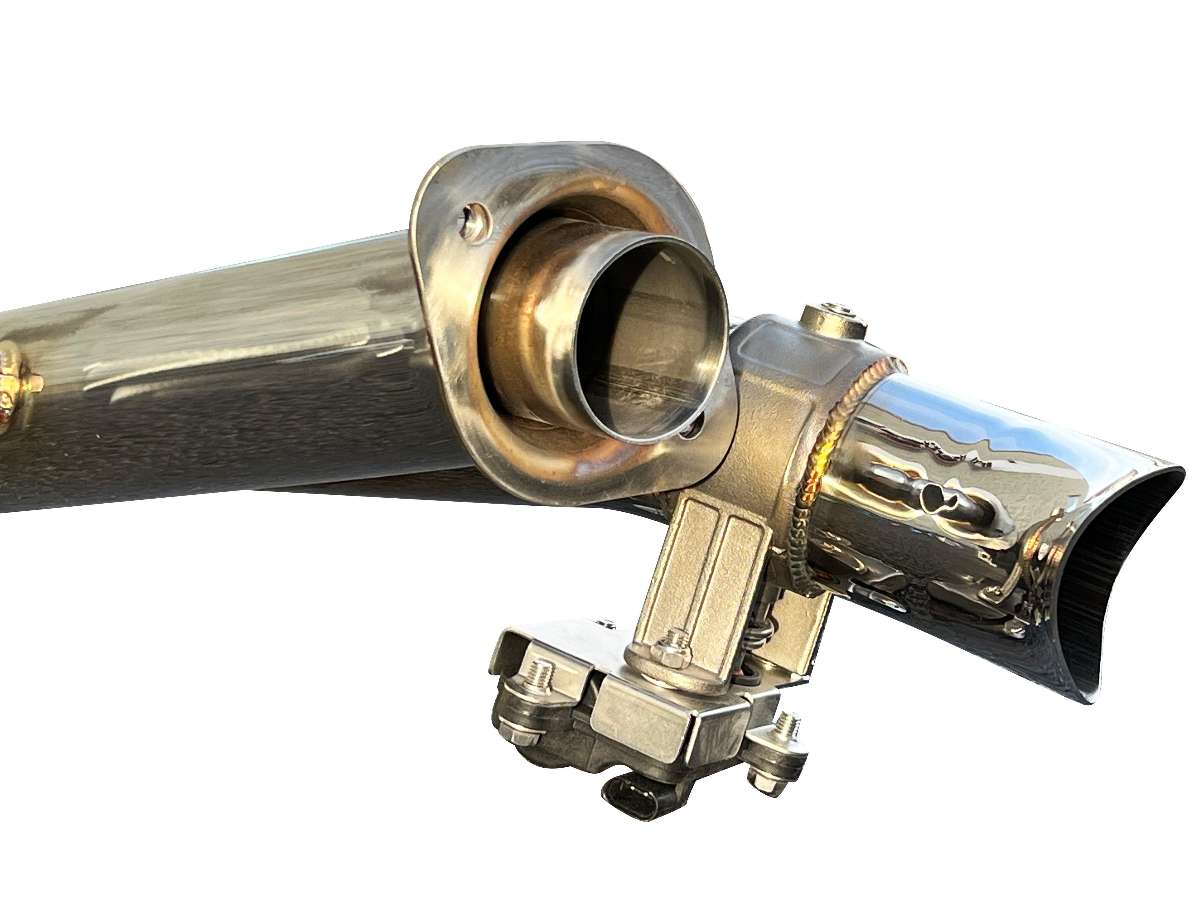 Photo of RPM-SxS Polaris General 1000 2.5" E-valve Captain's Choice Side Dump Exhaust by RPM SXS - Premium Exhaust Systems & Components for UTVs / Side by Sides