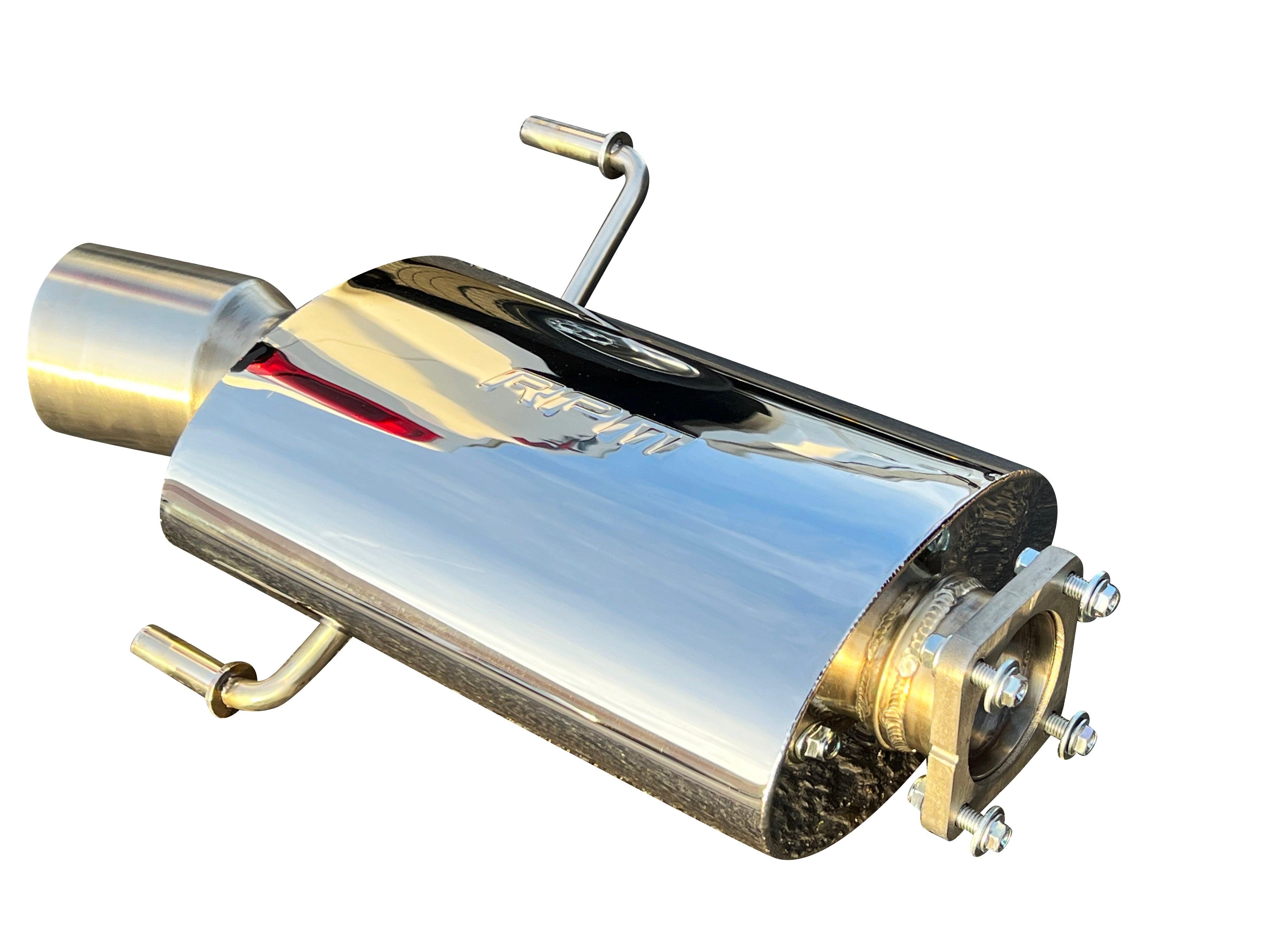Photo of RPM SxS Catless Slip On Sport Muffler - KRX1000 by RPM SXS - Premium Exhaust Systems & Components for UTVs / Side by Sides