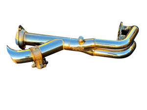 RPM-SxS RZR XP1000 / XP 1000 & RS1 2.5" E-valve Captain's Choice Side Dump Exhaust - R1 Industries