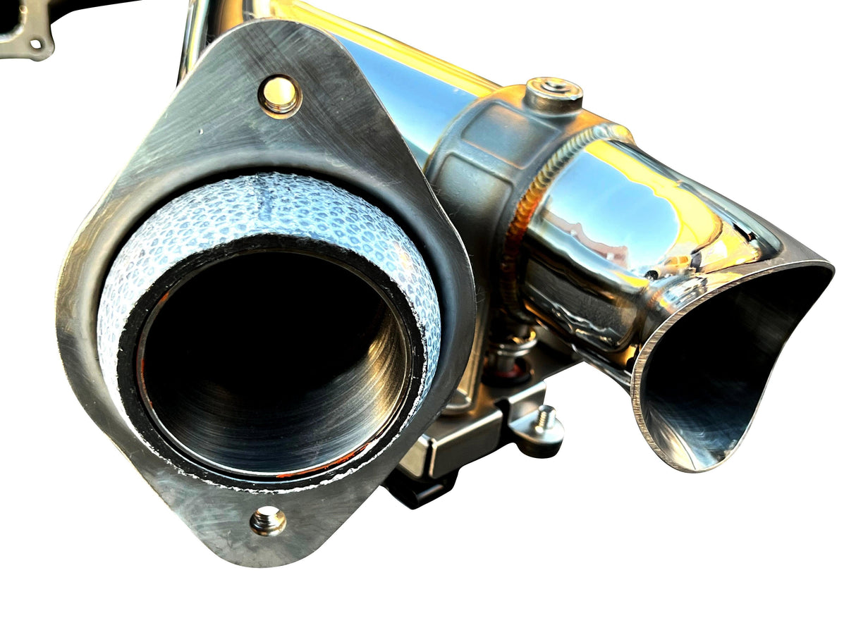 RPM-SxS RZR XP1000 / XP 1000 & RS1 2.5" E-valve Captain's Choice Side Dump Exhaust - R1 Industries