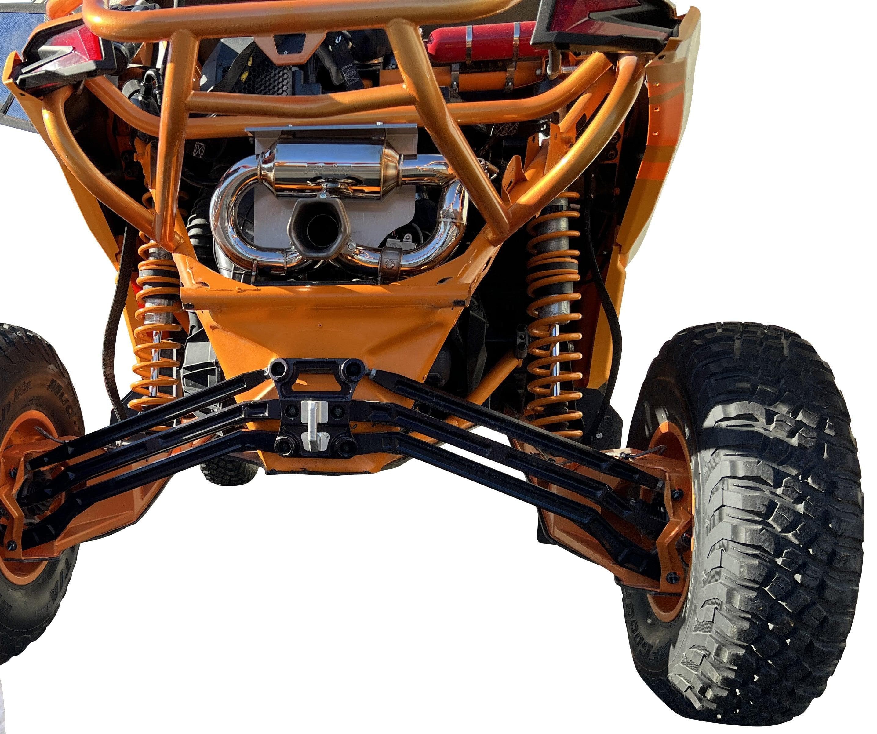 Photo of Can-Am Maverick X3 Turbo R & RR RPM-SxS E-VALVE Slip On Exhaust Sport Muffler (2017-2023) by RPM SXS - Premium Exhaust Systems & Components for UTVs / Side by Sides