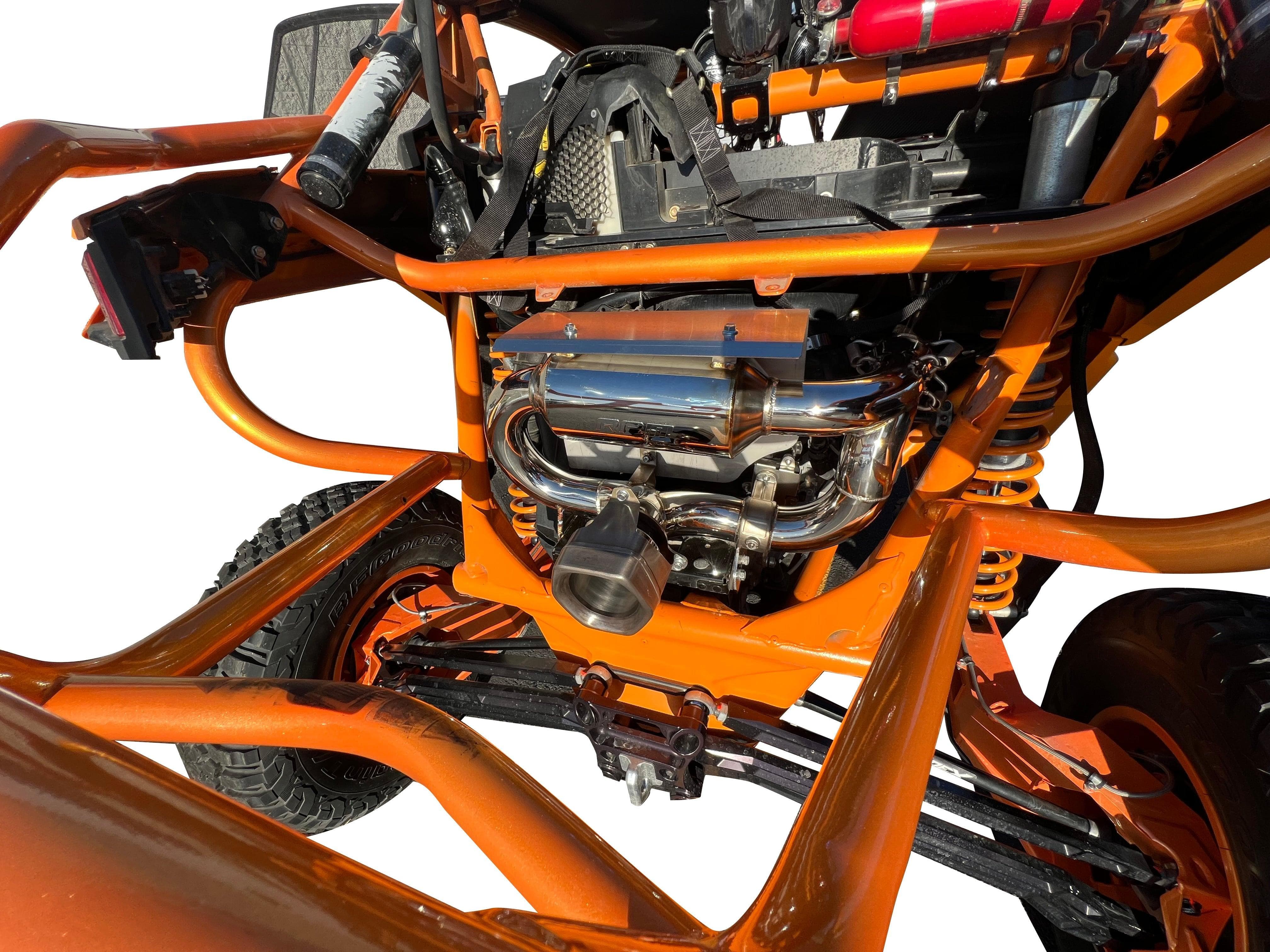 Photo of Can-Am Maverick X3 Turbo R & RR RPM-SxS E-VALVE Slip On Exhaust Sport Muffler (2017-2023) by RPM SXS - Premium Exhaust Systems & Components for UTVs / Side by Sides