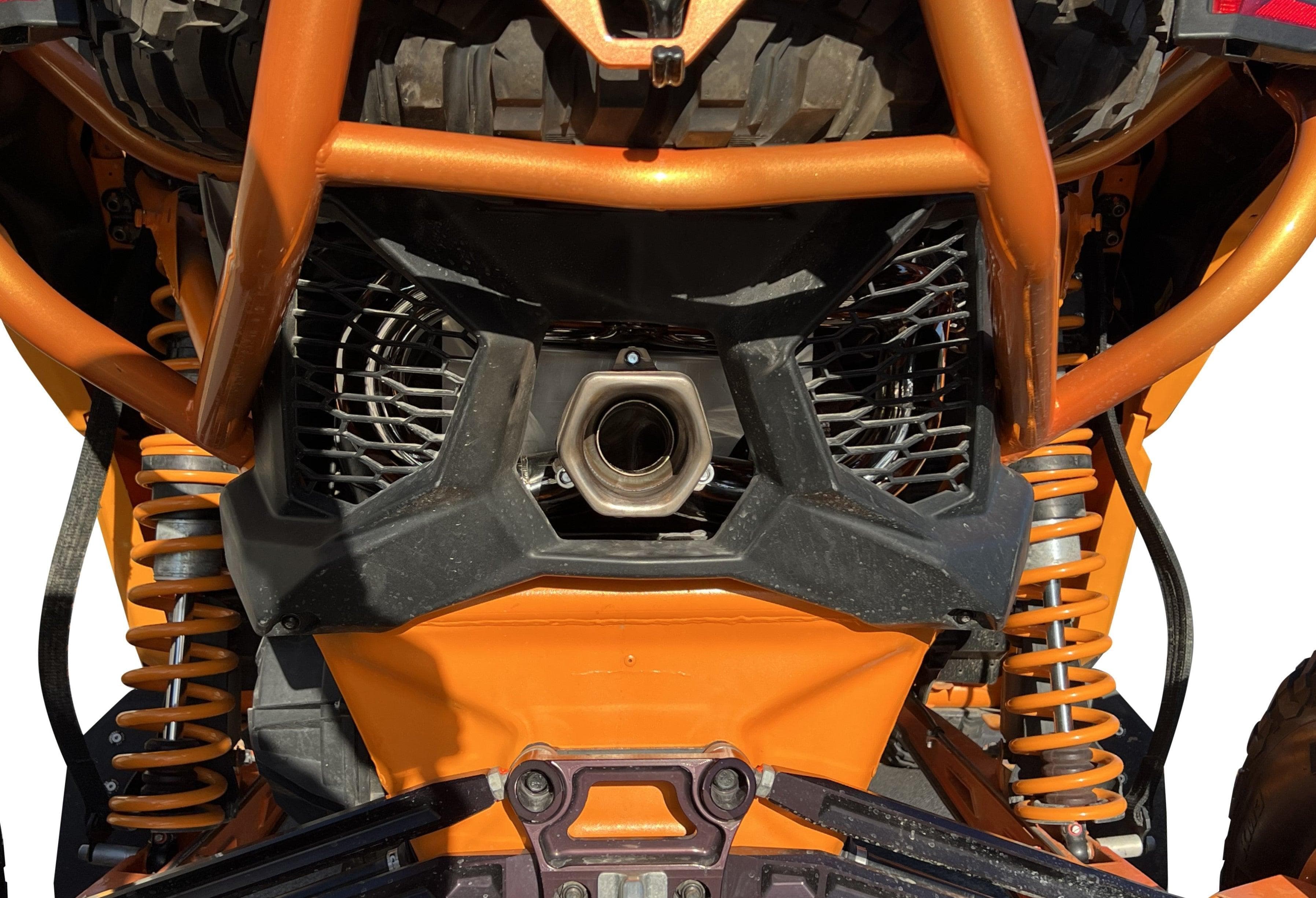 Photo of Can-Am Maverick X3 Turbo R & RR RPM-SxS E-VALVE Slip On Exhaust Sport Muffler (2017-2023) by RPM SXS - Premium Exhaust Systems & Components for UTVs / Side by Sides