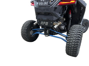 RPM SxS RZR PRO XP & Turbo R E-Valve Muffler - Dual Tip Captains Choice Exhaust - 2020-2023 PRO XP & TURBO R - R1 Industries