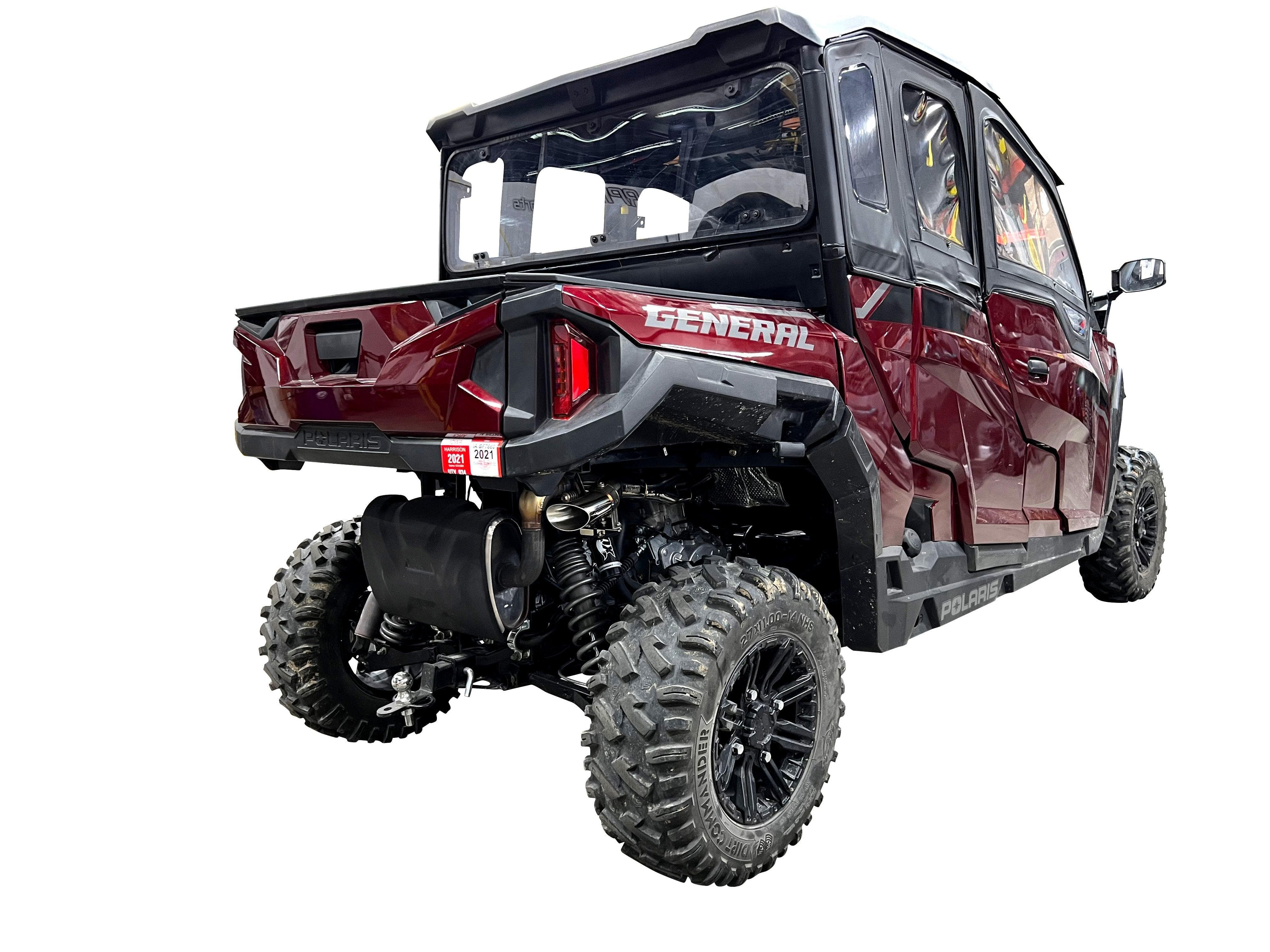 Photo of RPM-SxS Polaris General 1000 2.5" E-valve Captain's Choice Side Dump Exhaust by RPM SXS - Premium Exhaust Systems & Components for UTVs / Side by Sides