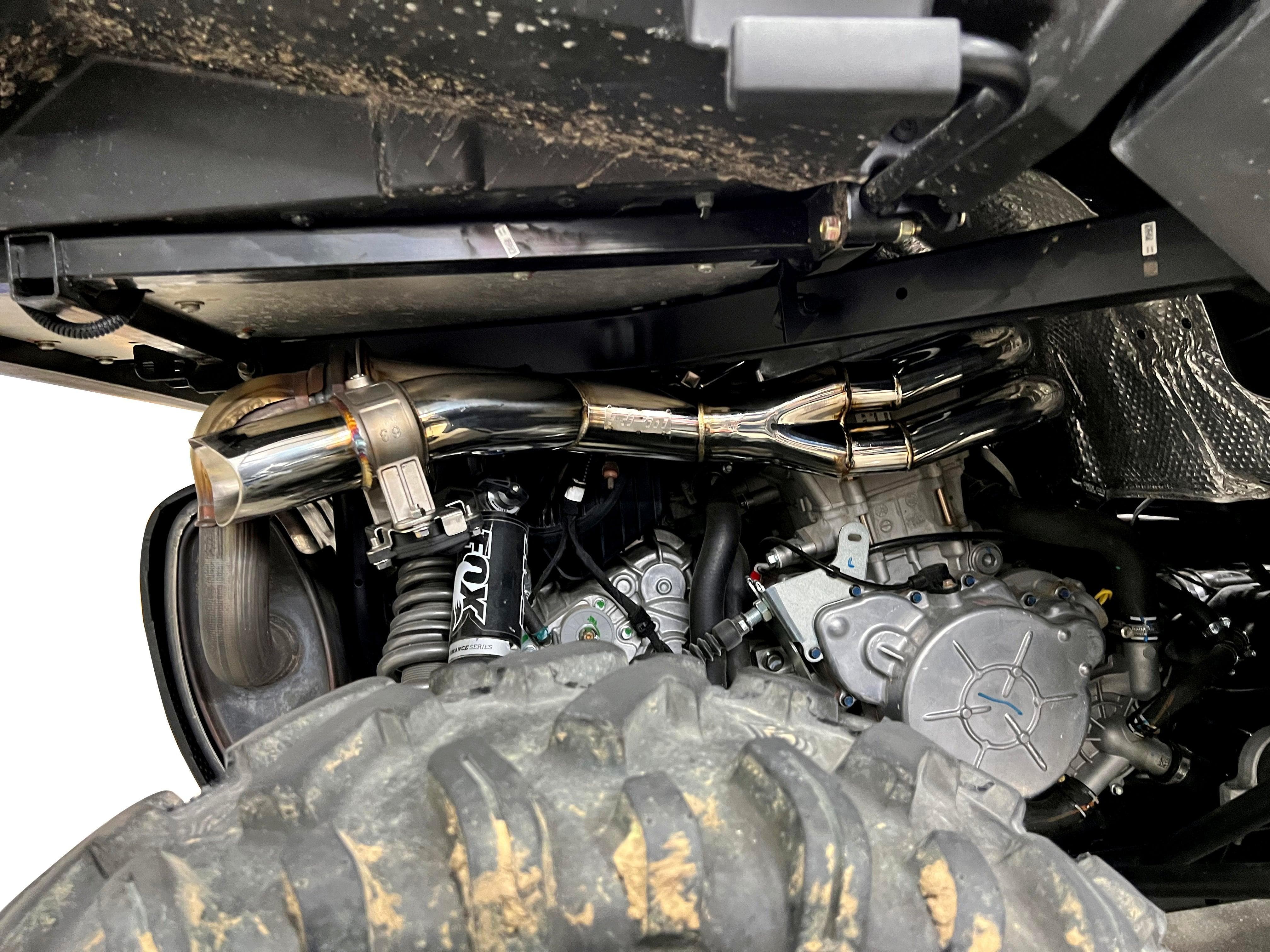 Photo of RPM-SxS Polaris General 1000 2.5" E-valve Captain's Choice Side Dump Exhaust by RPM SXS - Premium Exhaust Systems & Components for UTVs / Side by Sides