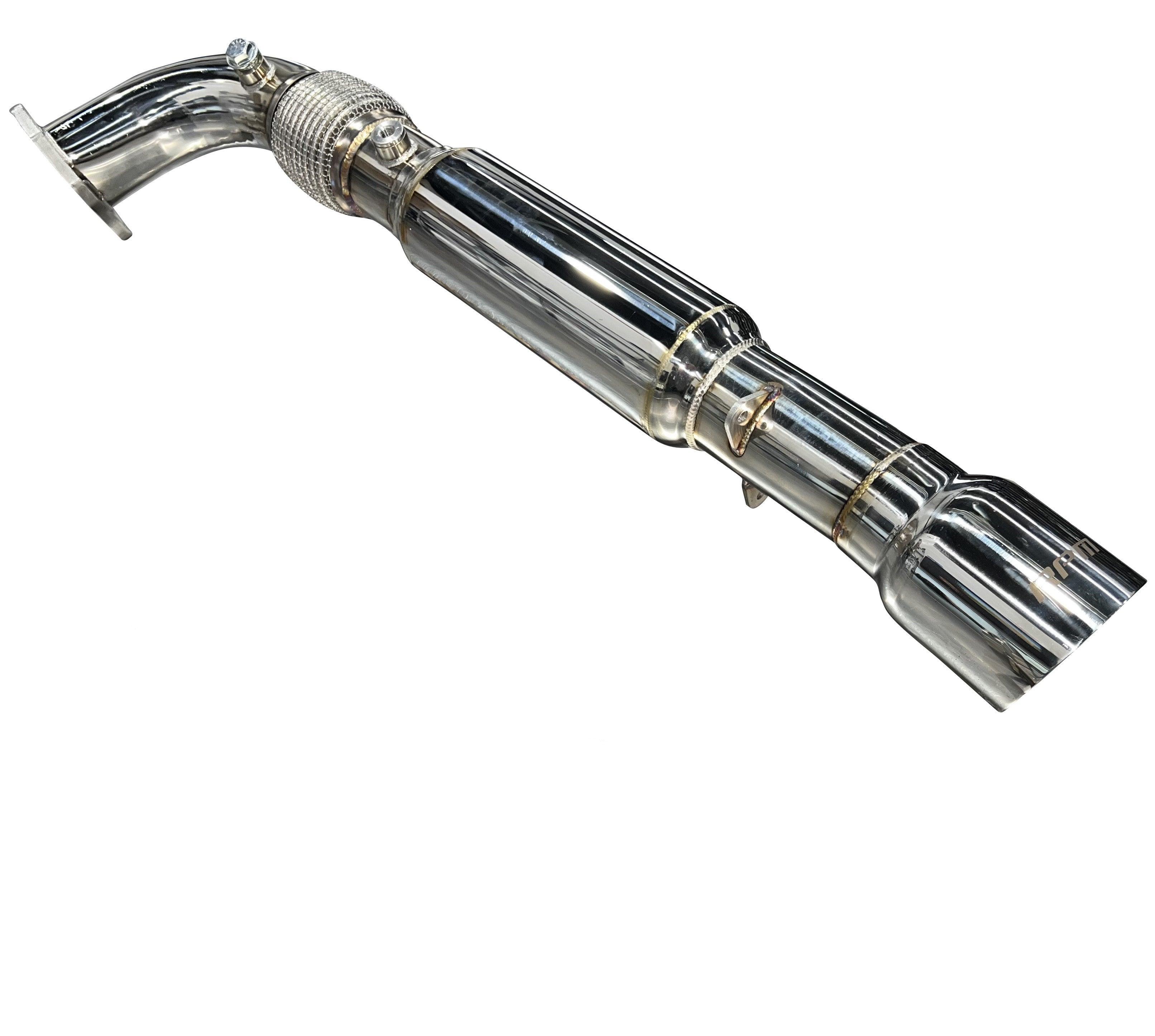 Photo of Turbo RZR Desert Series 3" Full Stainless Exhaust System. Fits XPT, Pro XP , Turbo R & S by RPM SXS - Premium Exhaust Systems & Components for UTVs / Side by Sides