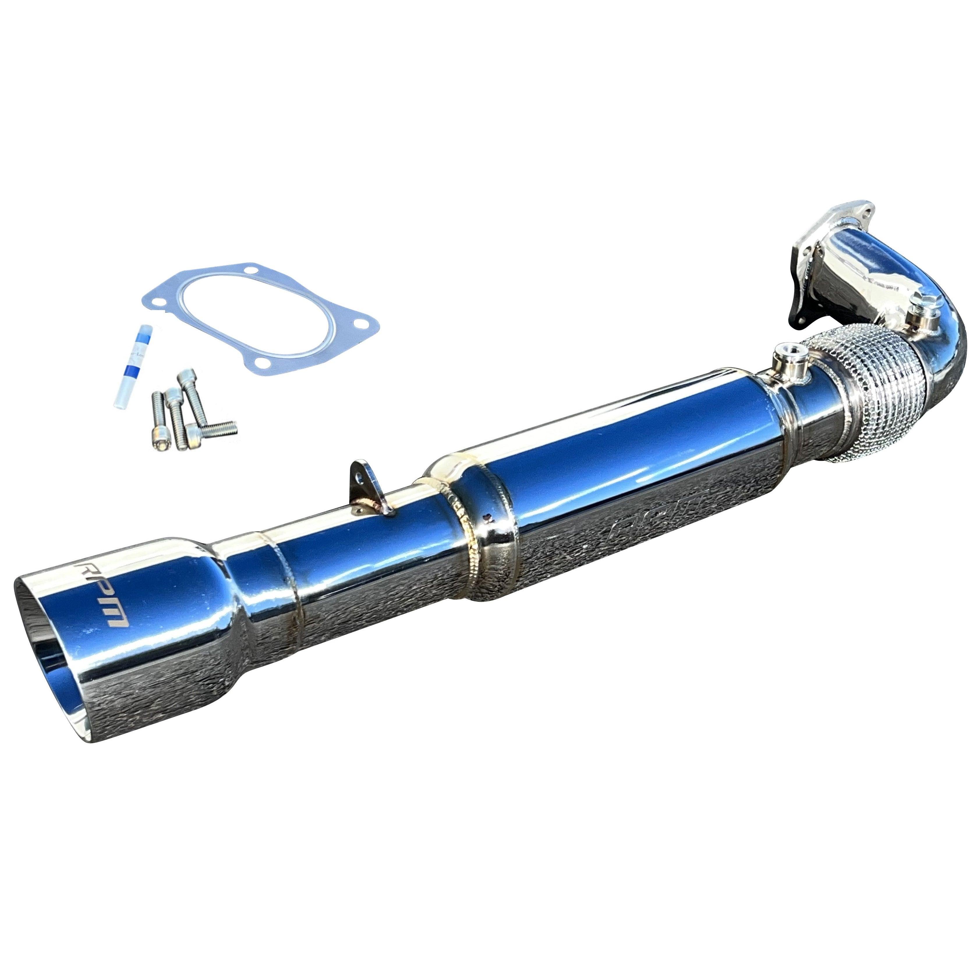 Photo of Turbo RZR Desert Series 3" Full Stainless Exhaust System. Fits XPT, Pro XP , Turbo R & S by RPM SXS - Premium Exhaust Systems & Components for UTVs / Side by Sides