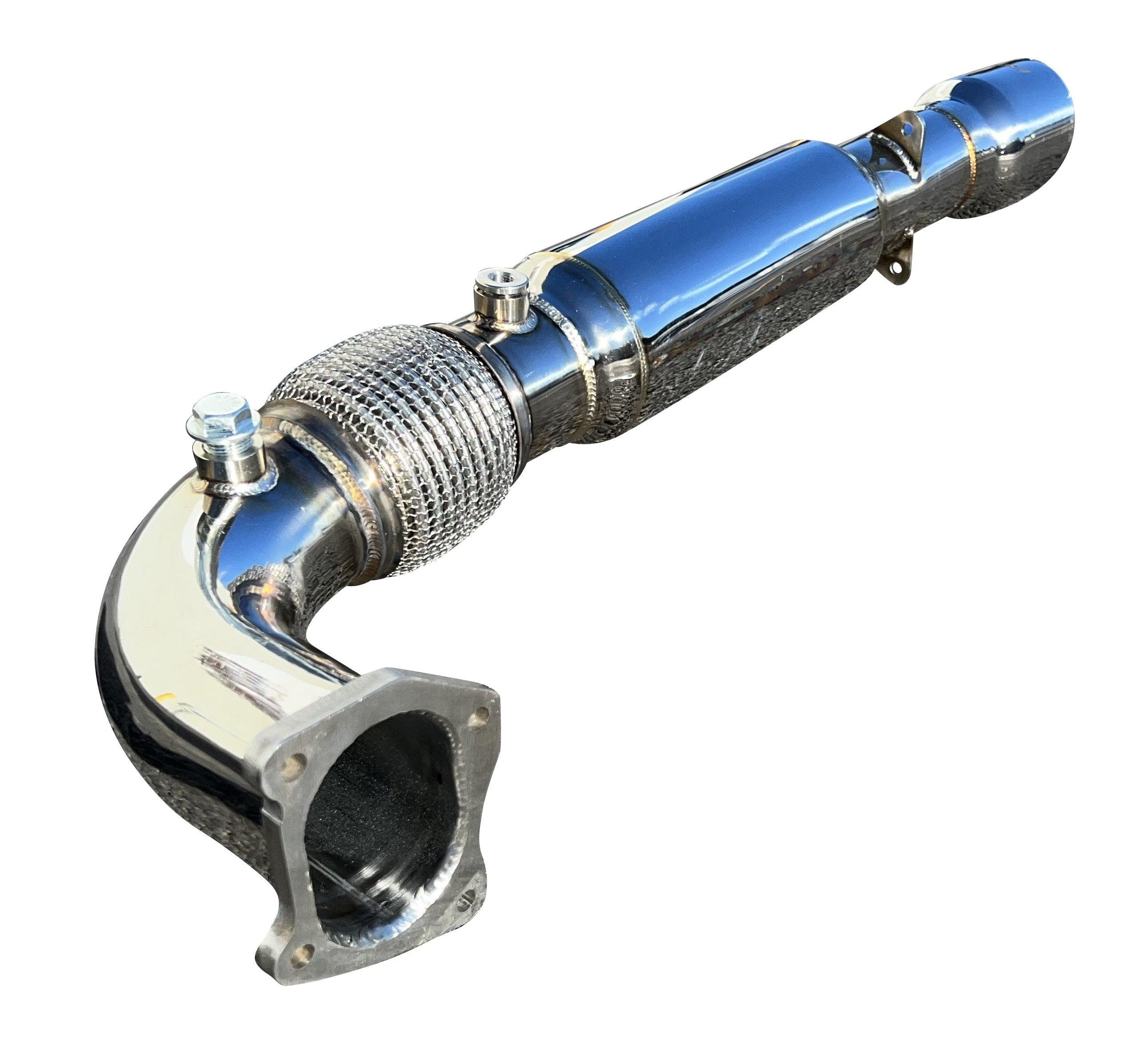 Photo of Turbo RZR Desert Series 3" Full Stainless Exhaust System. Fits XPT, Pro XP , Turbo R & S by RPM SXS - Premium Exhaust Systems & Components for UTVs / Side by Sides