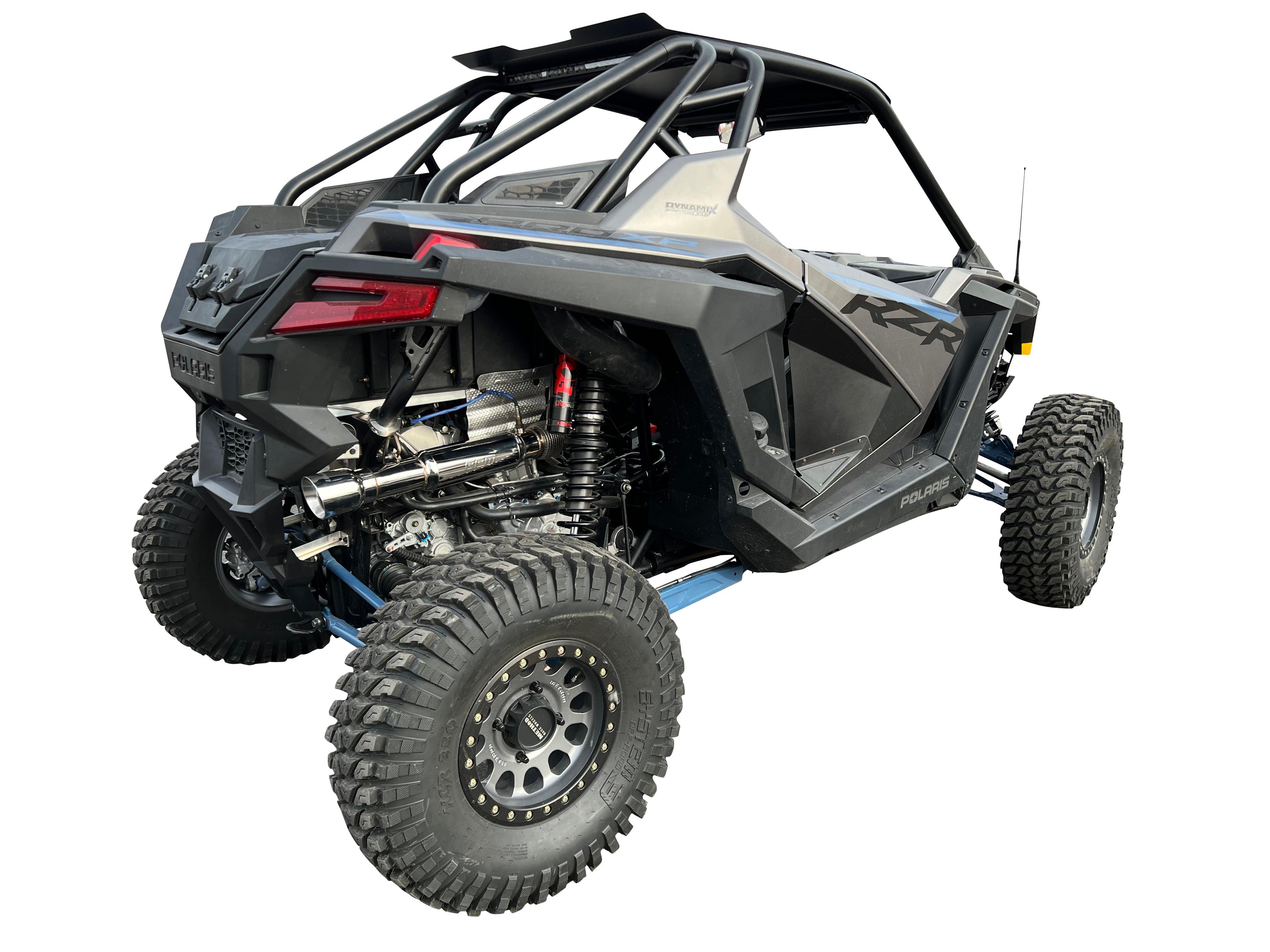 Photo of Turbo RZR Desert Series 3" Full Stainless Exhaust System. Fits XPT, Pro XP , Turbo R & S by RPM SXS - Premium Exhaust Systems & Components for UTVs / Side by Sides