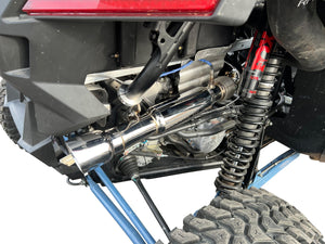 Turbo RZR Desert Series 3" Full Stainless Exhaust System. Fits XPT, Pro XP , Turbo R & S - R1 Industries