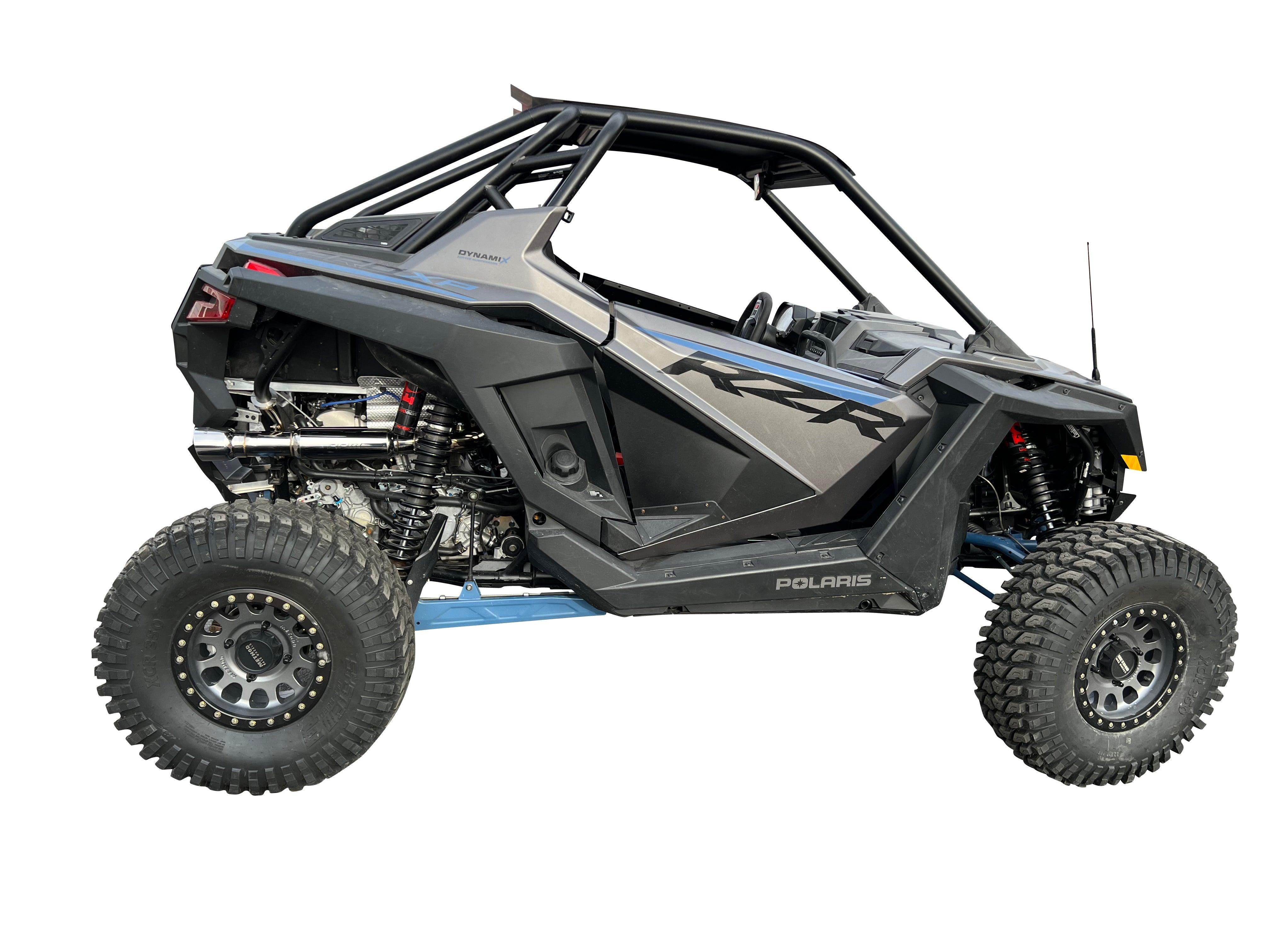Photo of Turbo RZR Desert Series 3" Full Stainless Exhaust System. Fits XPT, Pro XP , Turbo R & S by RPM SXS - Premium Exhaust Systems & Components for UTVs / Side by Sides