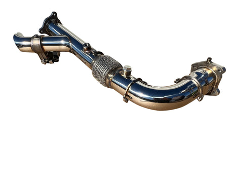 RPM-SxS RZR XPT Turbo Pro Xp & Turbo R 2.5" Captains Choice Electric Side Dump E-Valve Exhaust - R1 Industries