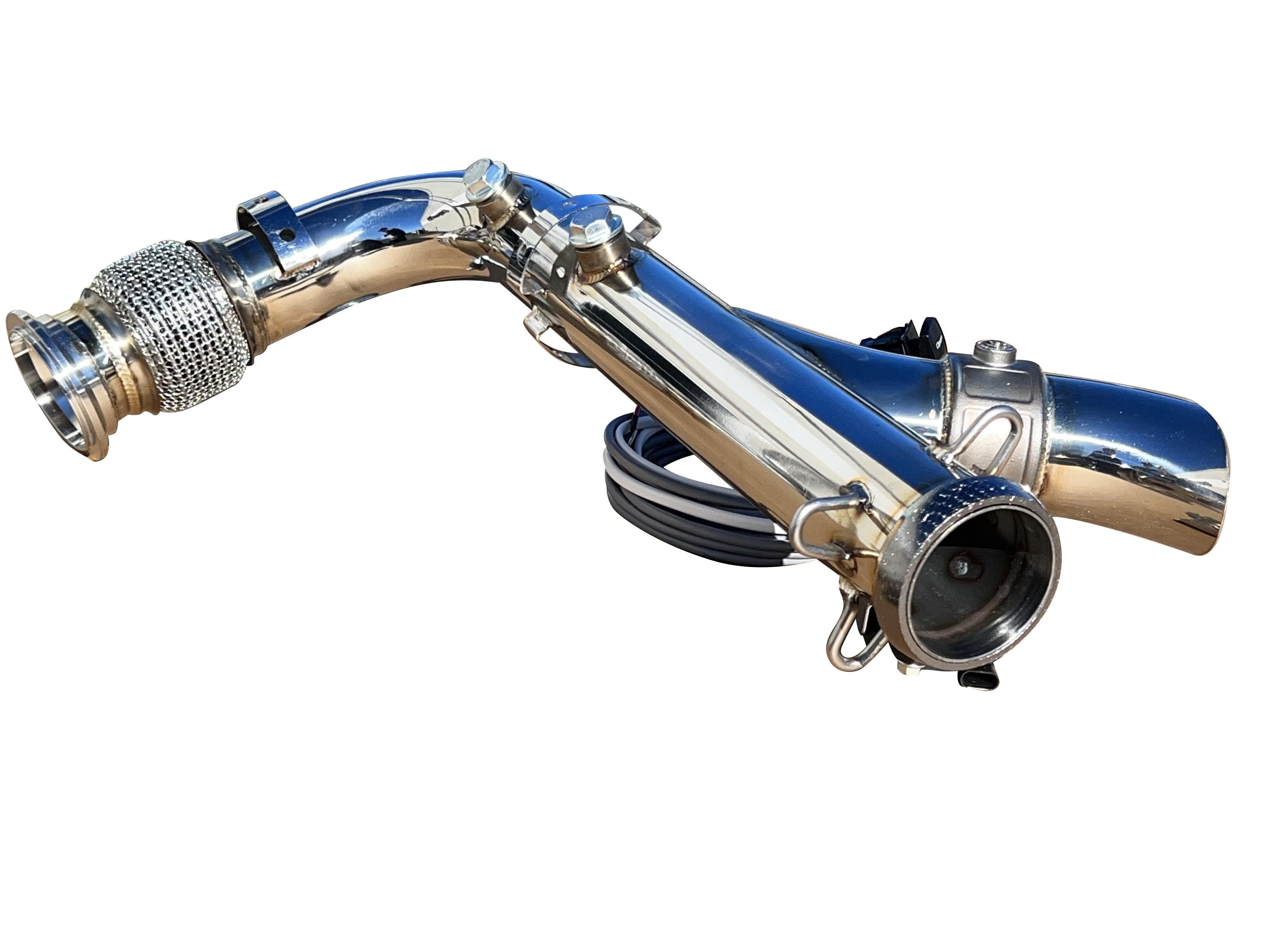 Photo of Can-Am Maverick X3 RPM-SxS Electronic Dump Valve Exhaust / Mid Pipe - E-Valve 2.5" by RPM SXS - Premium Exhaust Systems & Components for UTVs / Side by Sides