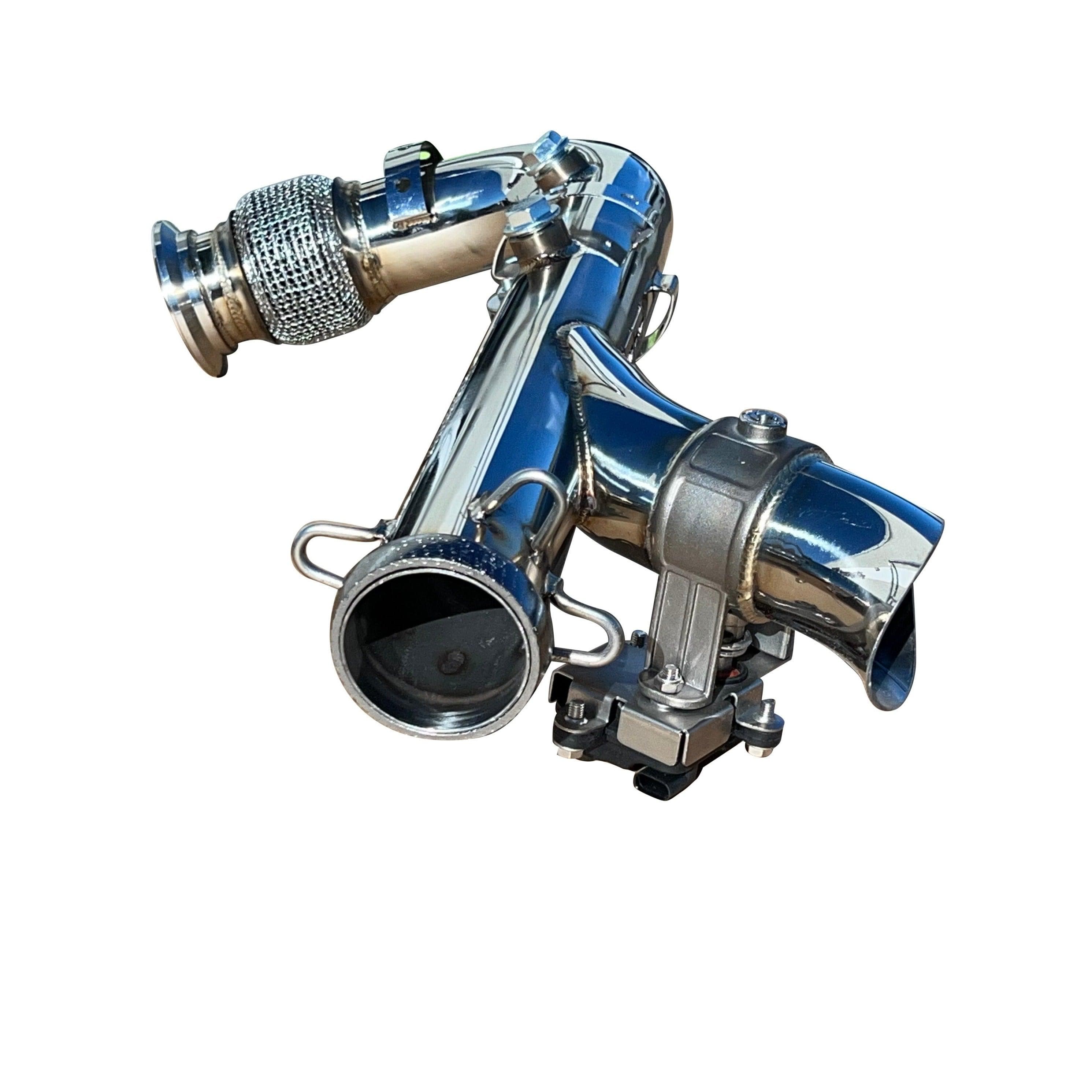 Photo of Can-Am Maverick X3 RPM-SxS Electronic Dump Valve Exhaust / Mid Pipe - E-Valve 2.5" by RPM SXS - Premium Exhaust Systems & Components for UTVs / Side by Sides
