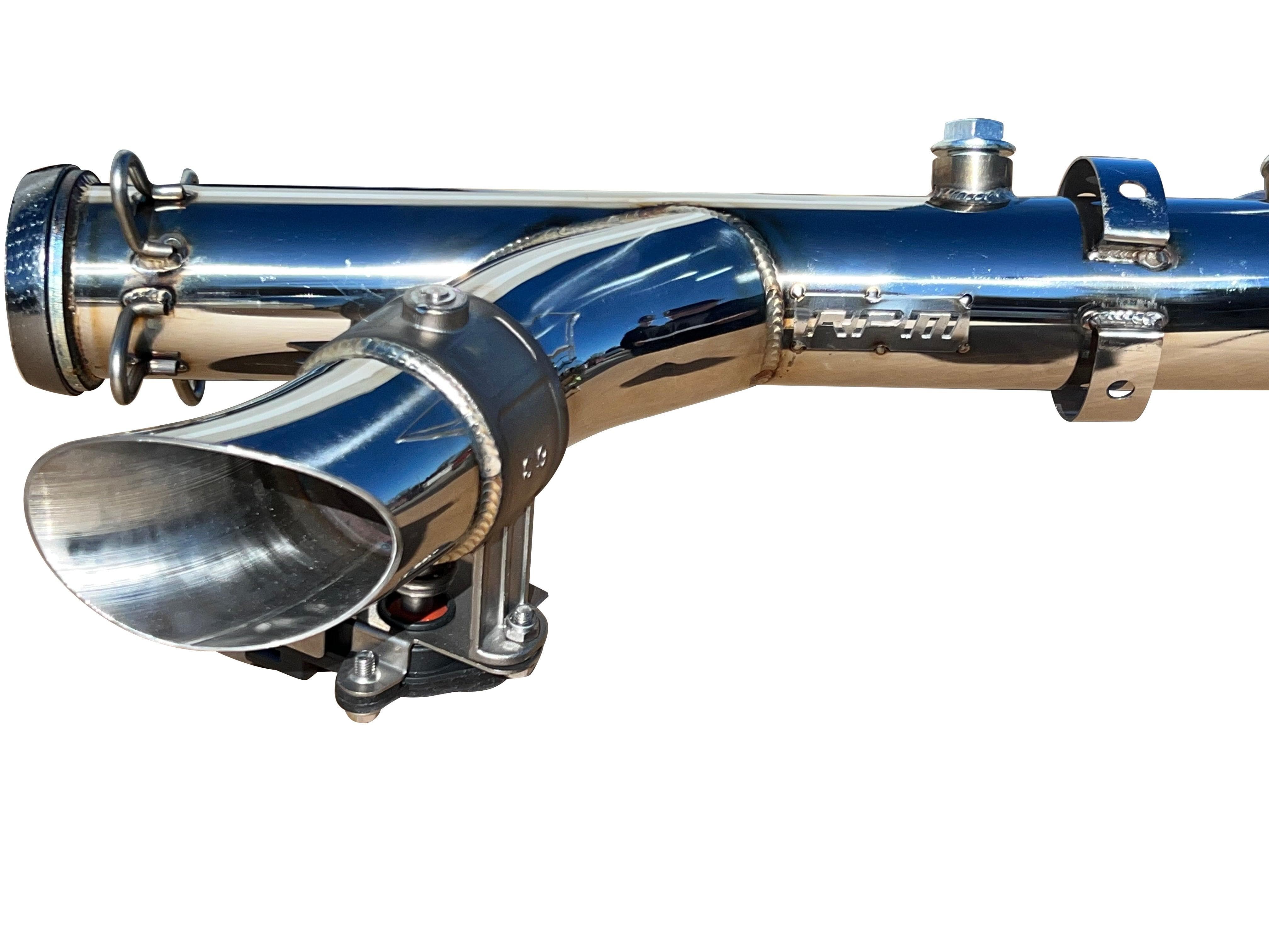 Photo of Can-Am Maverick X3 RPM-SxS Electronic Dump Valve Exhaust / Mid Pipe - E-Valve 2.5" by RPM SXS - Premium Exhaust Systems & Components for UTVs / Side by Sides