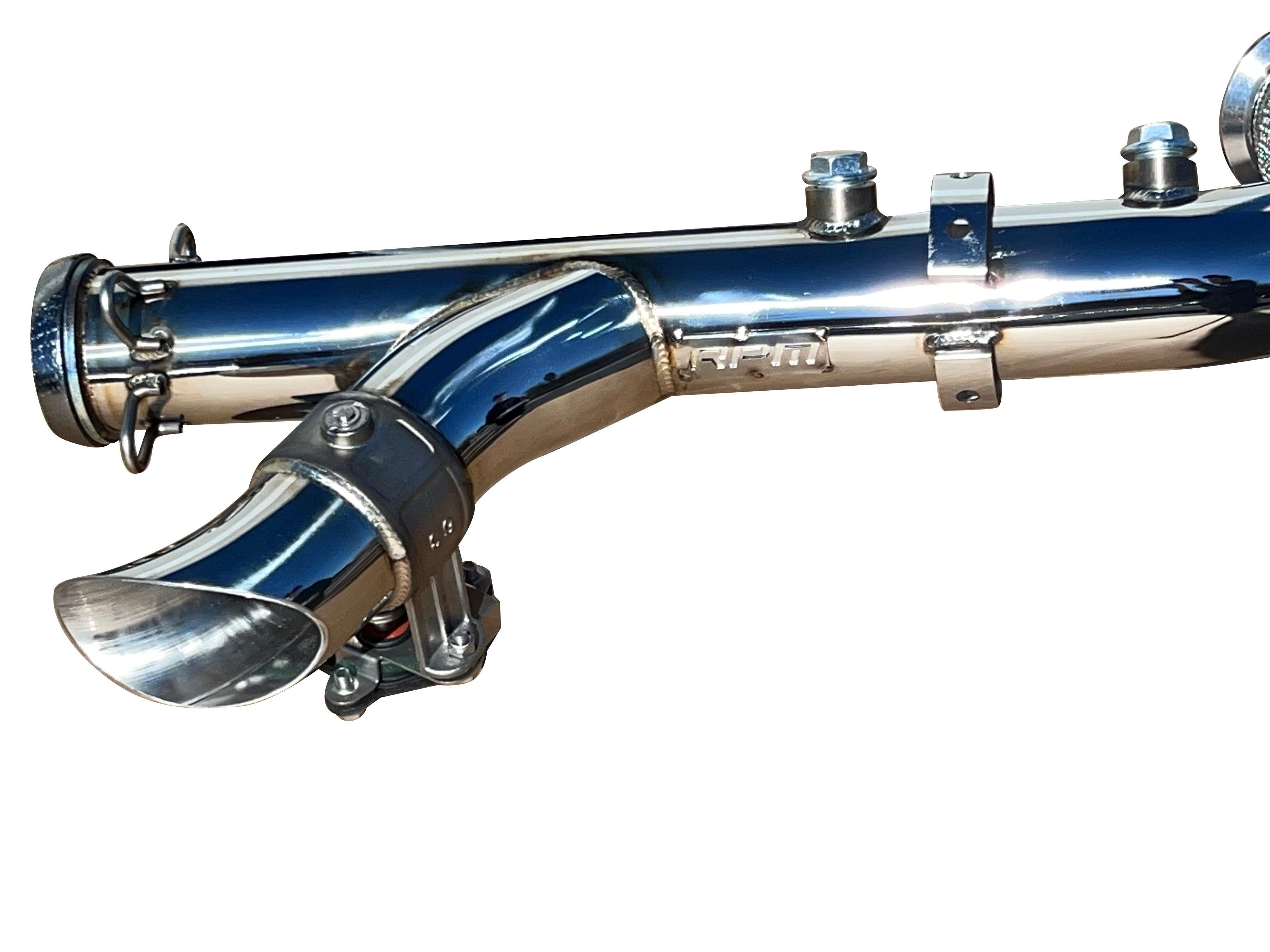 Photo of Can-Am Maverick X3 RPM-SxS Electronic Dump Valve Exhaust / Mid Pipe - E-Valve 2.5" by RPM SXS - Premium Exhaust Systems & Components for UTVs / Side by Sides