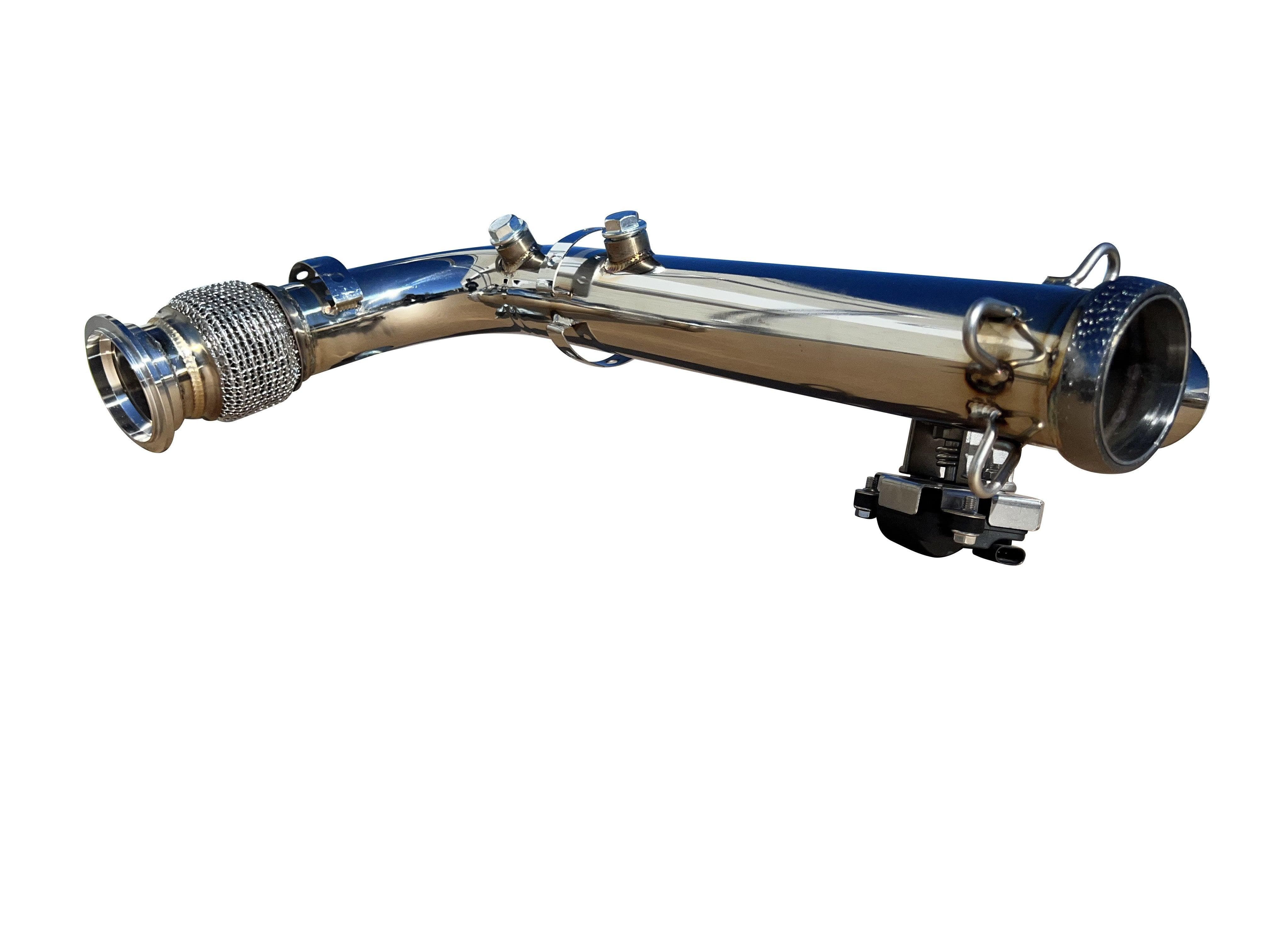Photo of Can-Am Maverick X3 RPM-SxS Electronic Dump Valve Exhaust / Mid Pipe - E-Valve 2.5" by RPM SXS - Premium Exhaust Systems & Components for UTVs / Side by Sides