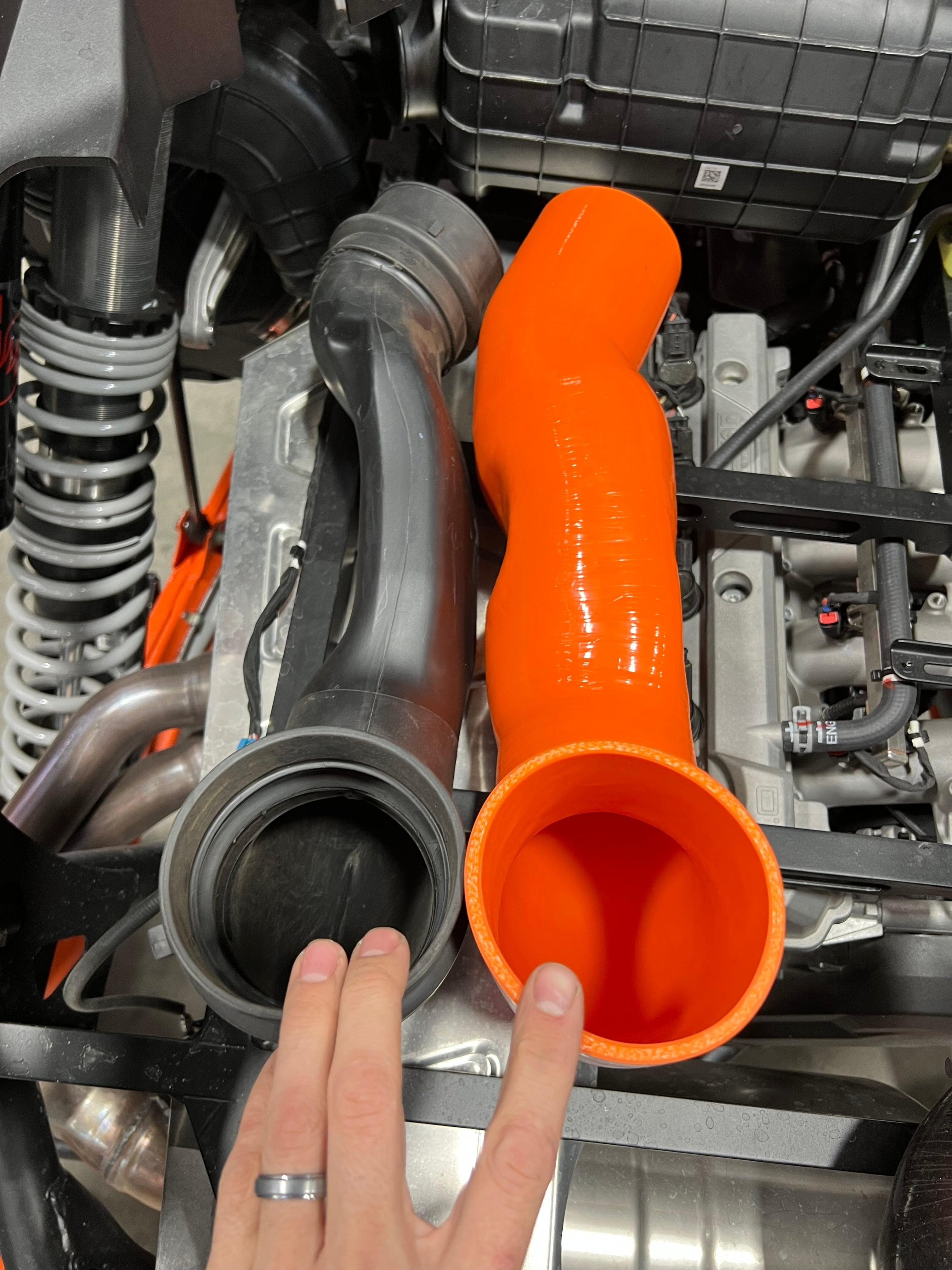 Photo of RPM ~ 6 PLY Silicone HD Intake Tube / Bed To Airbox - Pro R by RPM SXS - Premium Intake Systems for UTVs / Side by Sides