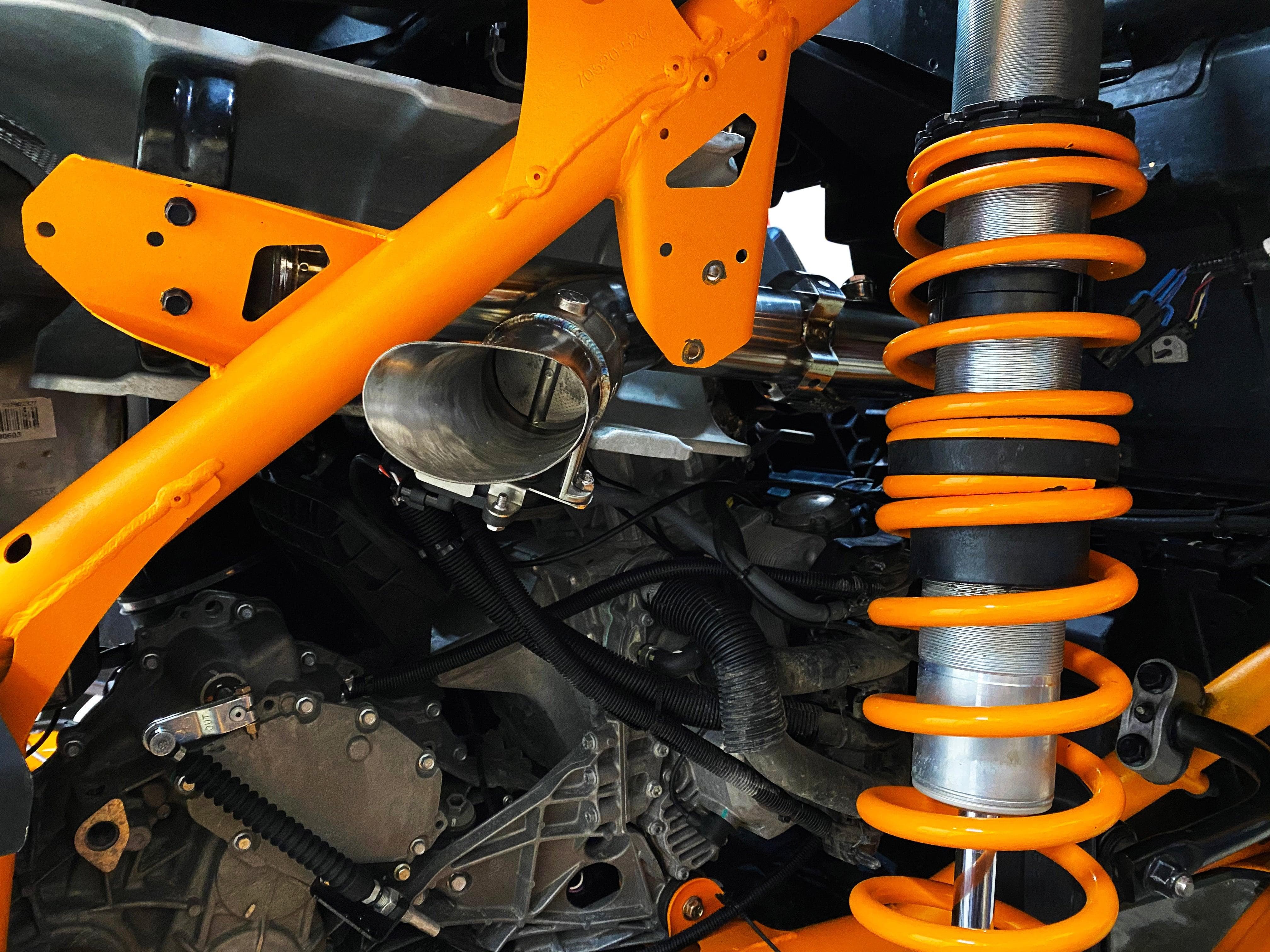 Photo of Can-Am Maverick X3 RPM-SxS Electronic Dump Valve Exhaust / Mid Pipe - E-Valve 2.5" by RPM SXS - Premium Exhaust Systems & Components for UTVs / Side by Sides