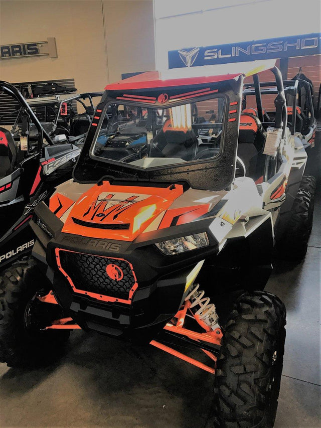 Polaris RZR 1000 XP Full Glass Windshield (2014-2018) - R1 Industries