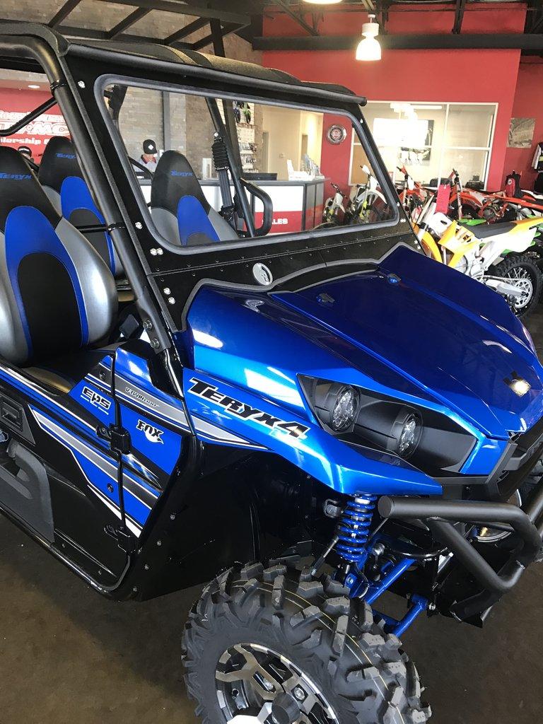 Photo of Kawasaki Teryx 800 Full Glass Windshield (2016-2024) by Dirt Warrior Accessories - Premium Windshields for UTVs / Side by Sides