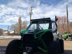 Kawasaki KRX 1000 Billet Light Bar Mounts for Rigid 40" Light Bars