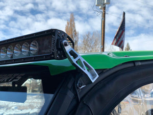 Kawasaki KRX 1000 Billet Light Bar Mounts for Rigid 40" Light Bars