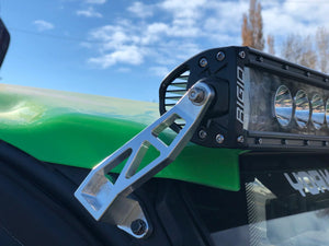 Kawasaki KRX 1000 Billet Light Bar Mounts for Rigid 40" Light Bars