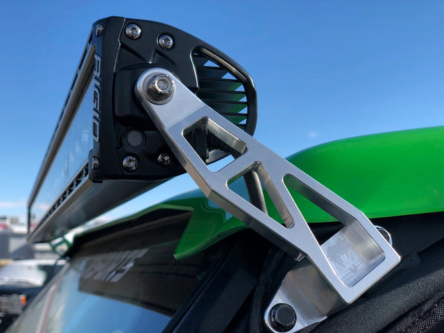 Kawasaki KRX 1000 Billet Light Bar Mounts for Rigid 40" Light Bars