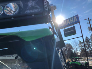 Kawasaki KRX 1000 Billet Light Bar Mounts for Rigid 40" Light Bars