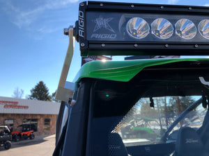 Kawasaki KRX 1000 Billet Light Bar Mounts for Rigid 40" Light Bars