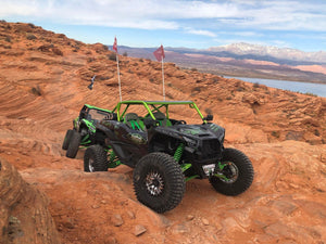Kawasaki KRX 1000 Billet Winch Plate with Integrated Rope Hawse (2020+) - R1 Industries