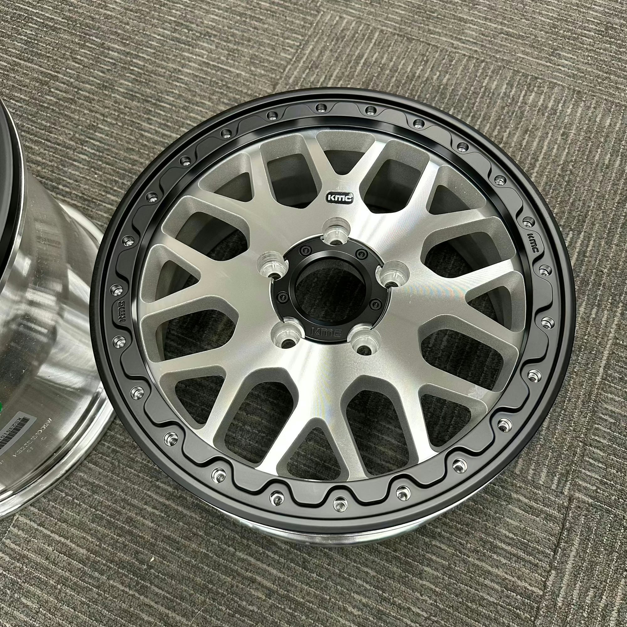 Photo of KS235 Grenade Beadlock Wheel (Machined) by KMC - Premium Wheels for UTVs / Side by Sides