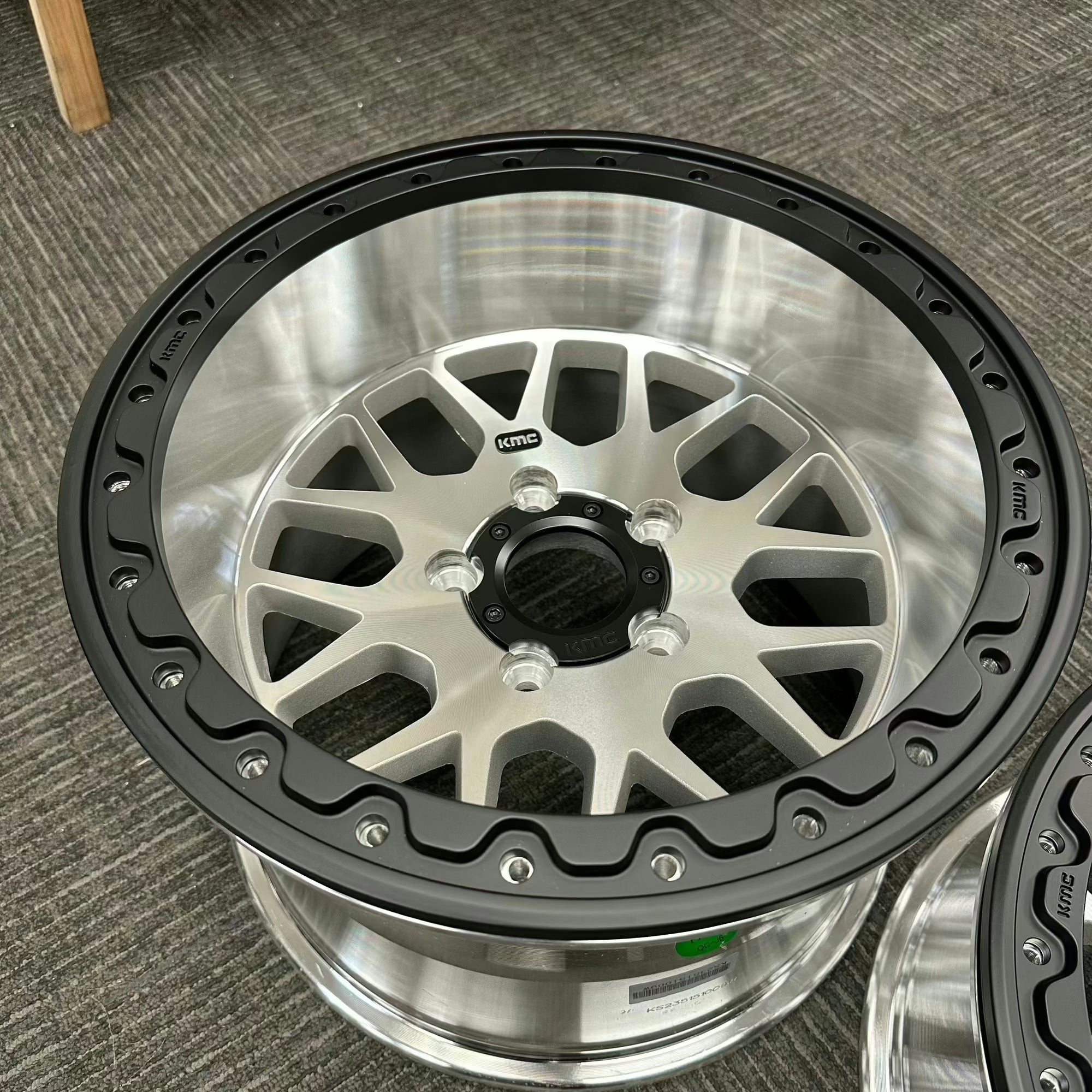 Photo of KS235 Grenade Beadlock Wheel (Machined) by KMC - Premium Wheels for UTVs / Side by Sides