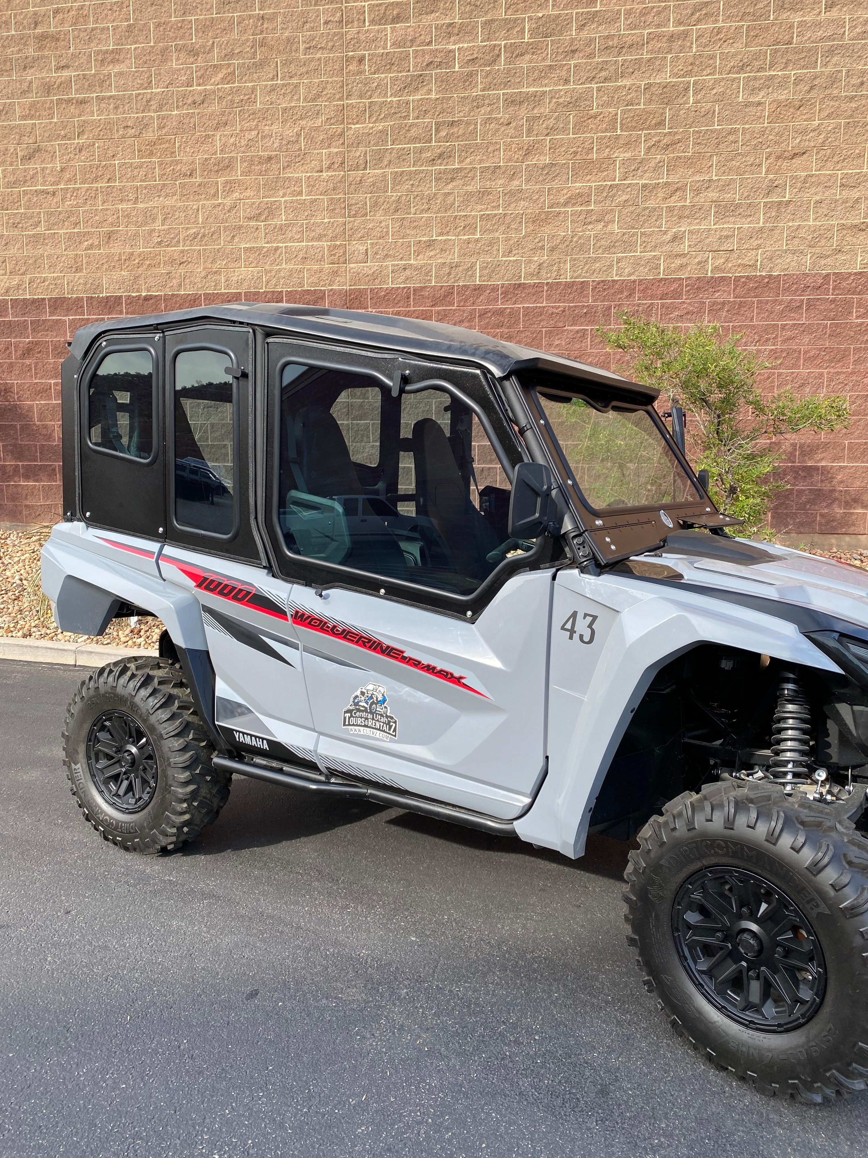Photo of Yamaha RMAX 4-Seat Cab Enclosure "The Vault" Upper Side Doors & Panels (2021+) (Patent Pending) by Dirt Warrior Accessories - Premium Cab Enclosures for UTVs / Side by Sides