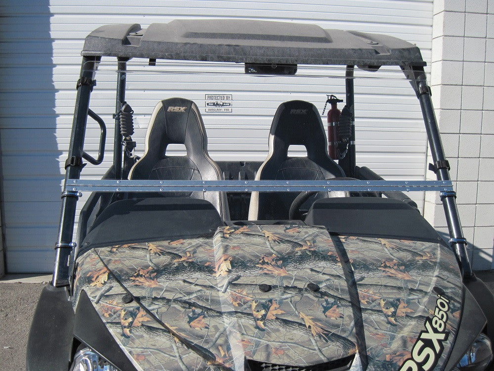 Photo of TERRARIDER JOHN DEERE GATOR RSX TILTING UTV WINDSHIELD - STANDARD 3/16” by UTV Windshields - Premium Windshields for UTVs / Side by Sides