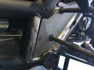 Can Am X3 2 seat Weld in frame gussets - R1 Industries