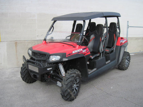 Photo of TERRARIDER BENNCHE SPIRE 1000 HALF UTV WINDSHIELD - STANDARD 3/16” by UTV Windshields - Premium Windshields for UTVs / Side by Sides