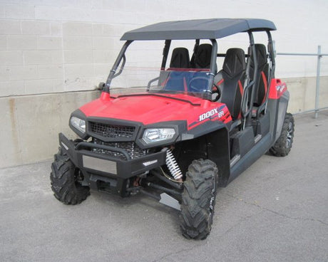 Photo of TERRARIDER BENNCHE SPIRE 1000 HALF UTV WINDSHIELD - SCRATCH RESISTANT 1/4” by UTV Windshields - Premium Windshields for UTVs / Side by Sides