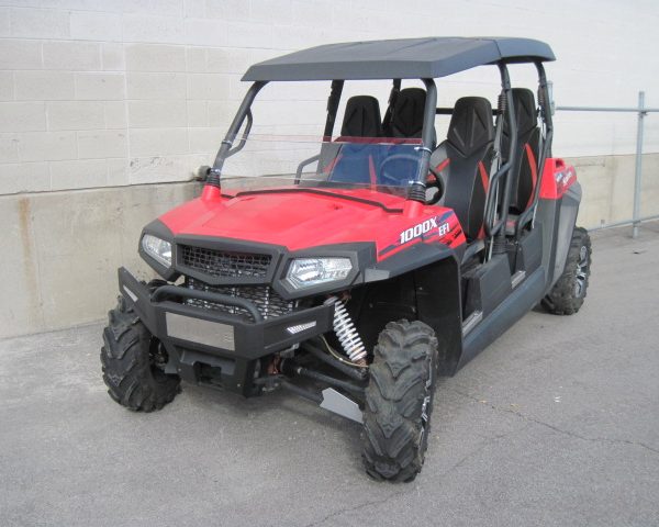 Photo of TERRARIDER BENNCHE SPIRE 1000 HALF UTV WINDSHIELD - SCRATCH RESISTANT 1/4” by UTV Windshields - Premium Windshields for UTVs / Side by Sides