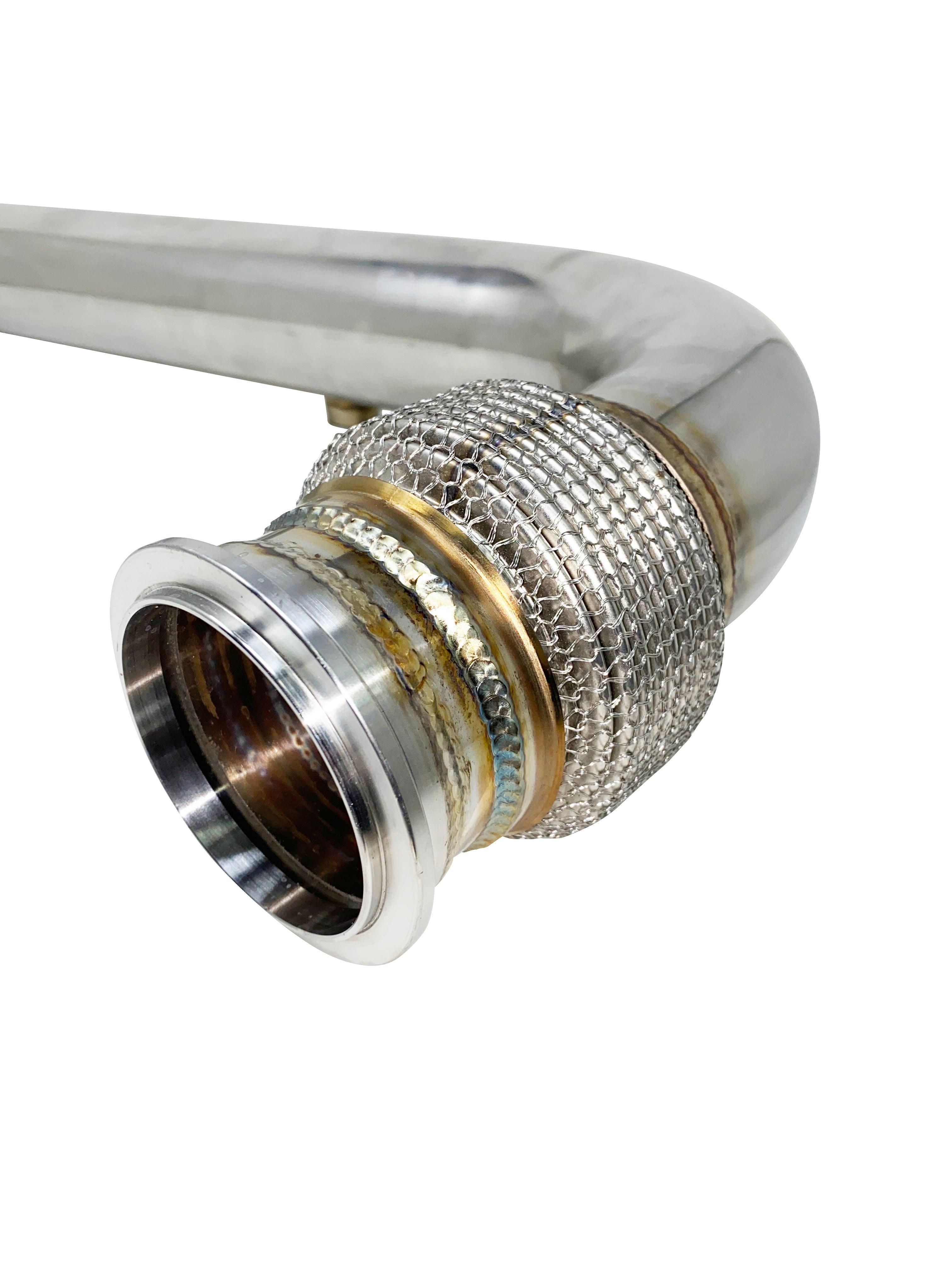 Photo of RPM 3" Monster Mouth Cat Delete Bypass Mid Race Pipe X3 - Turbo, R, and RR by RPM SXS - Premium Exhaust Systems & Components for UTVs / Side by Sides