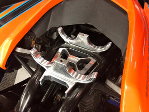 Billet Shock Reservoir Clamp Set for HCR Long Travel Suspension