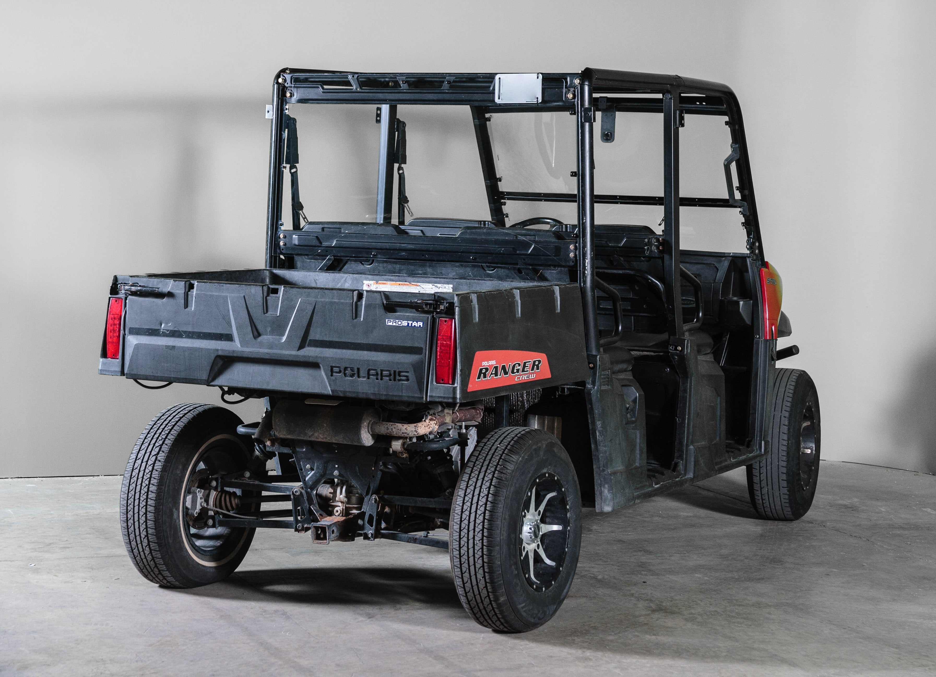 Photo of TERRARIDER POLARIS RANGER MID SIZE (2015+) BACK UTV WINDSHIELD - PRO FIT FRAME - STANDARD 3/16” by UTV Windshields - Premium Windshields for UTVs / Side by Sides